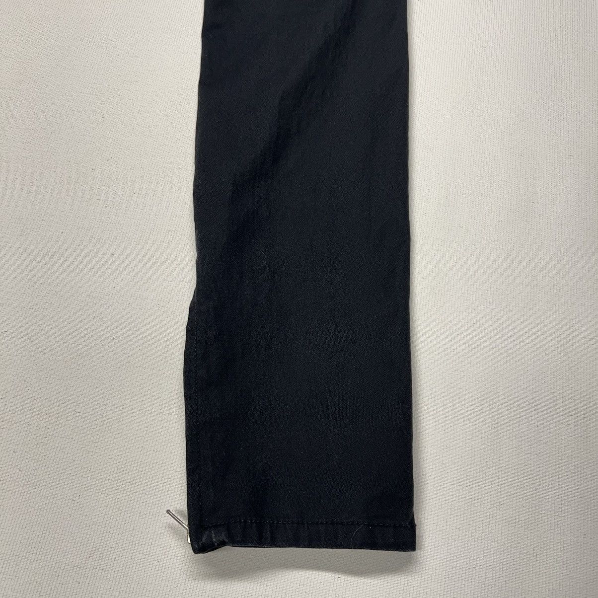 Pacsun Pacsun Pants Black Skinny Stacked Drawstring Ankle Zipper Size US 32 / EU 48 - 12 Thumbnail