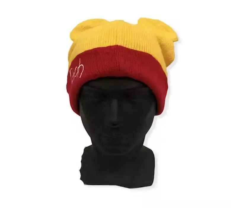 Cartoon Network × Vintage Vintage Pooh Cartoon Beanie Hat Size ONE SIZE - 2 Thumbnail