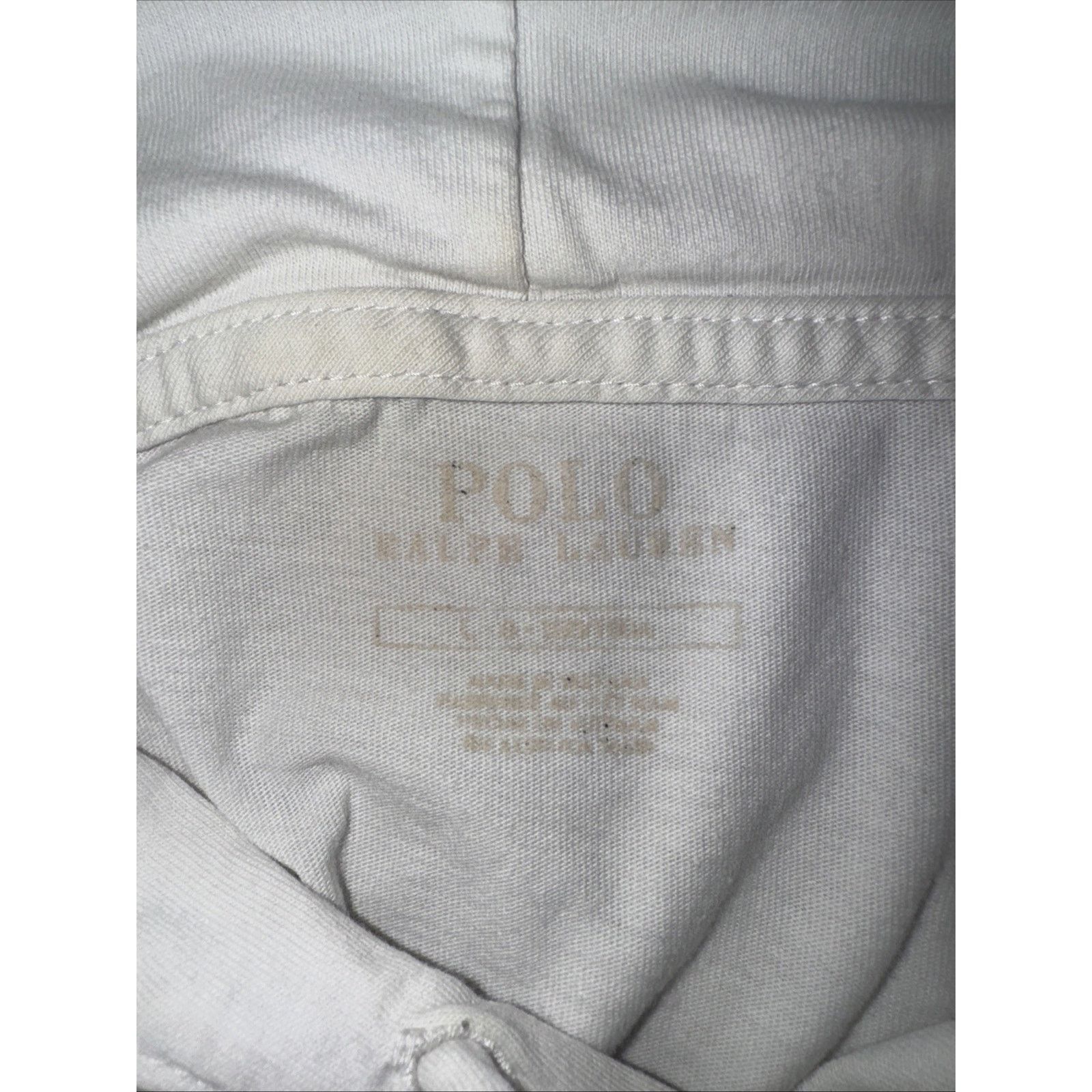 Ralph Lauren × Vintage Polo Ralph Lauren 1967 Hooded Long Sleeve Shirt White L Size US L / EU 52-54 / 3 - 5 Thumbnail