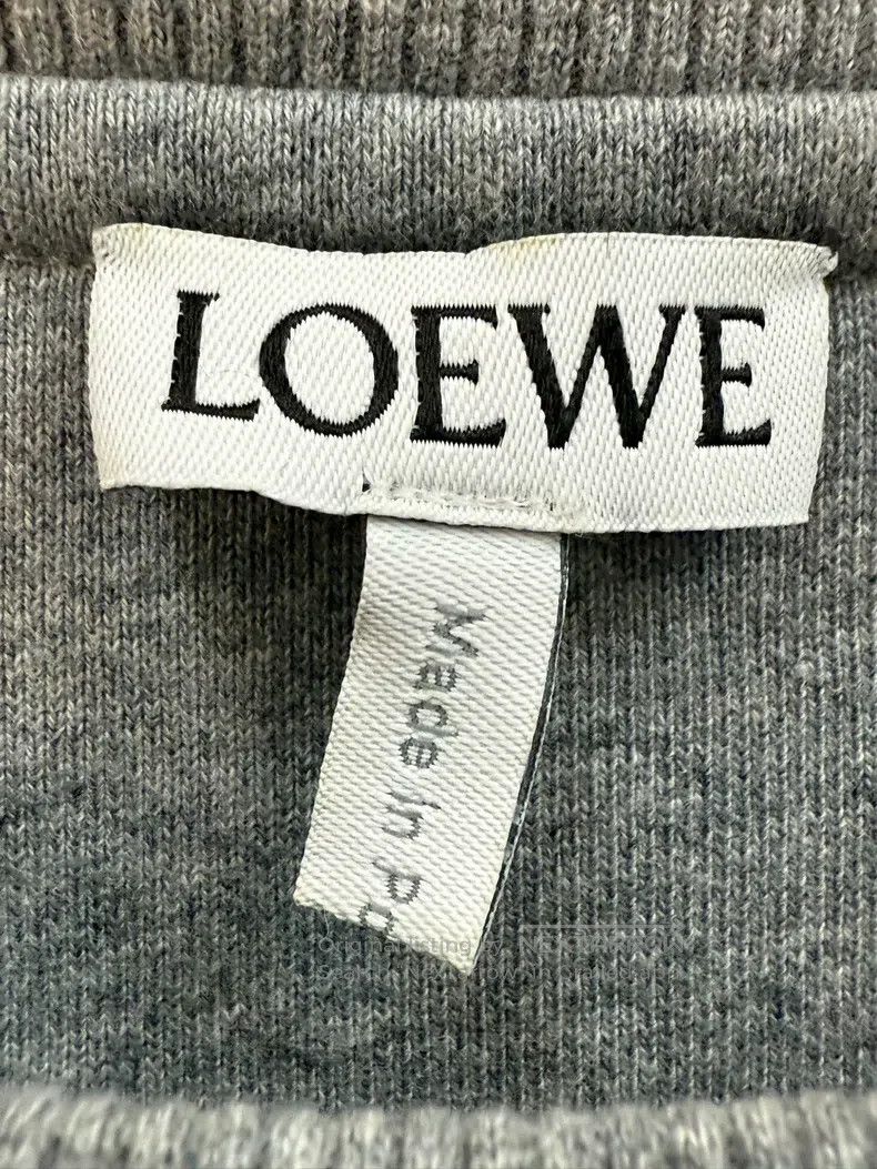 Loewe Loewe Embroidered logo reverse-wear sweatshirt Size M / US 6-8 / IT 42-44 - 3 Thumbnail