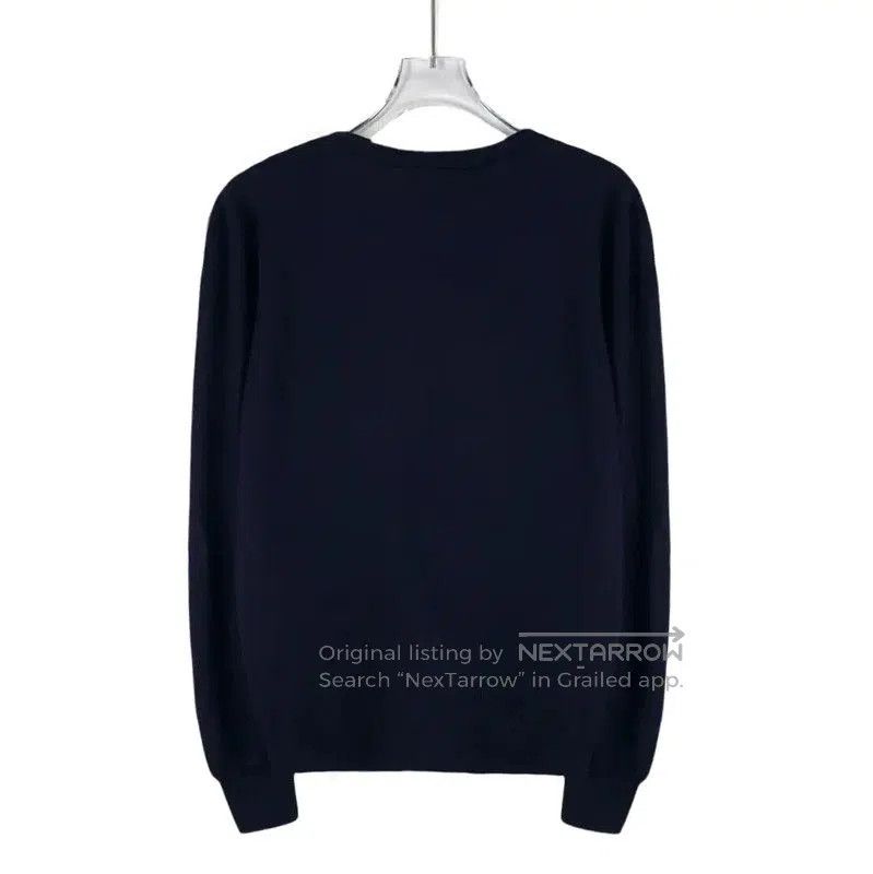 Dior Dior Men's Navy Wool Sweatshirt . Size US M / EU 48-50 / 2 - 2 Thumbnail