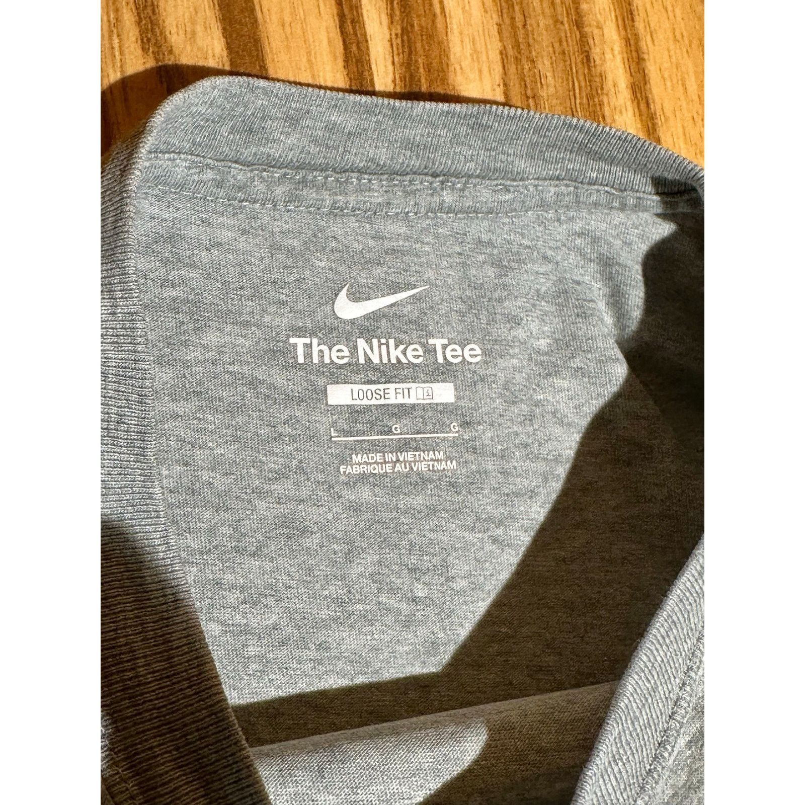 Nike Nike Gray Shirt With Baseball Court Size US L / EU 52-54 / 3 - 5 Thumbnail