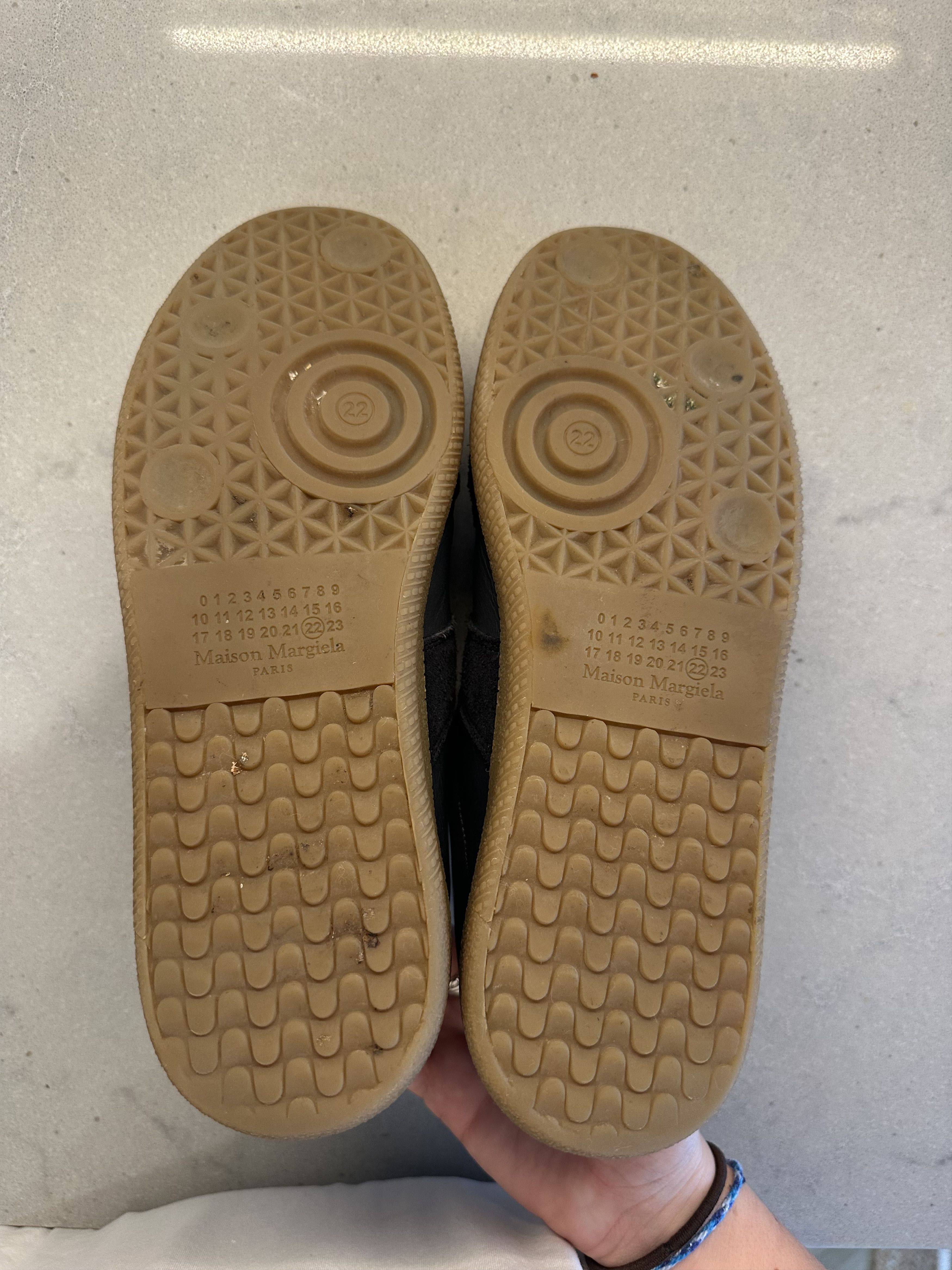 Maison Margiela Maison Margiela Replica Sneakers in Navy size 38 Size US 7.5 / IT 37.5 - 5 Thumbnail