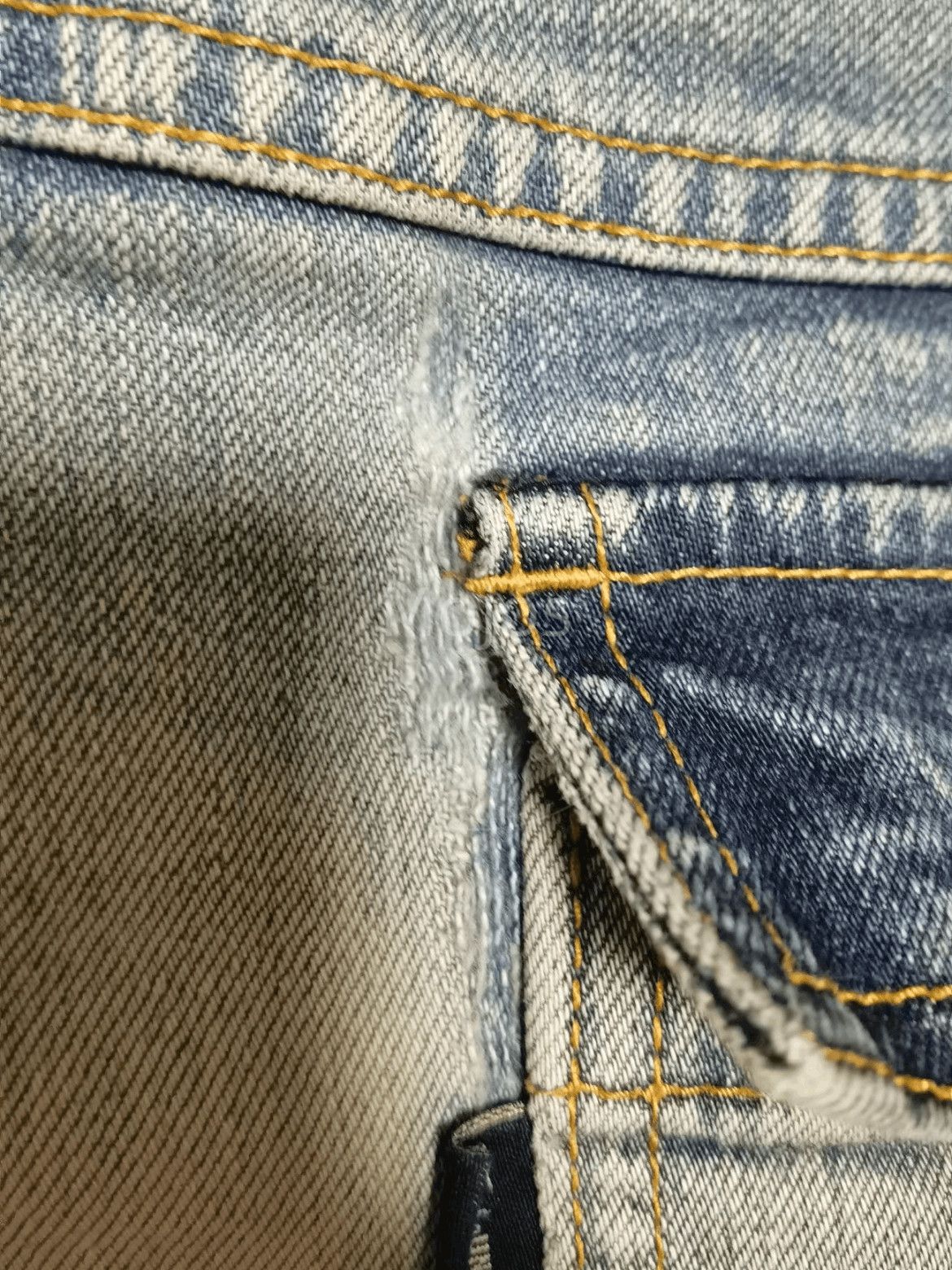Undercover Sz 2 Undercover Joint Denim Cargo-2508 Size US 28 / EU 44 - 6 Thumbnail