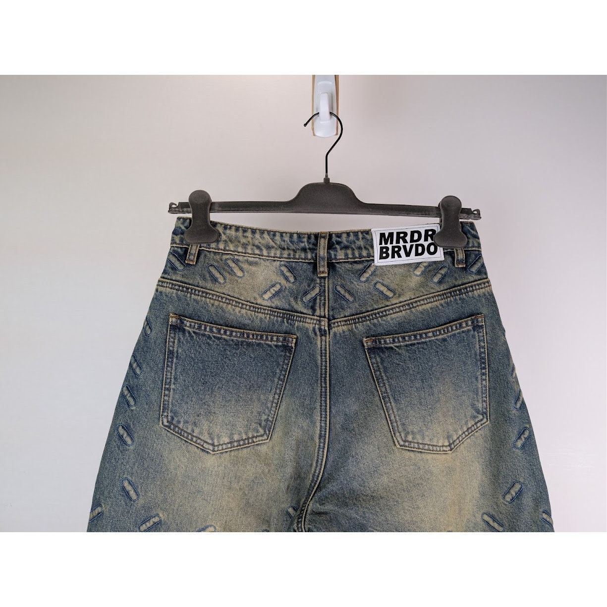 Who Decides War o1rshd1 Thread Plate Denim Jeans in Denim Size US 30 / EU 46 - 12 Thumbnail