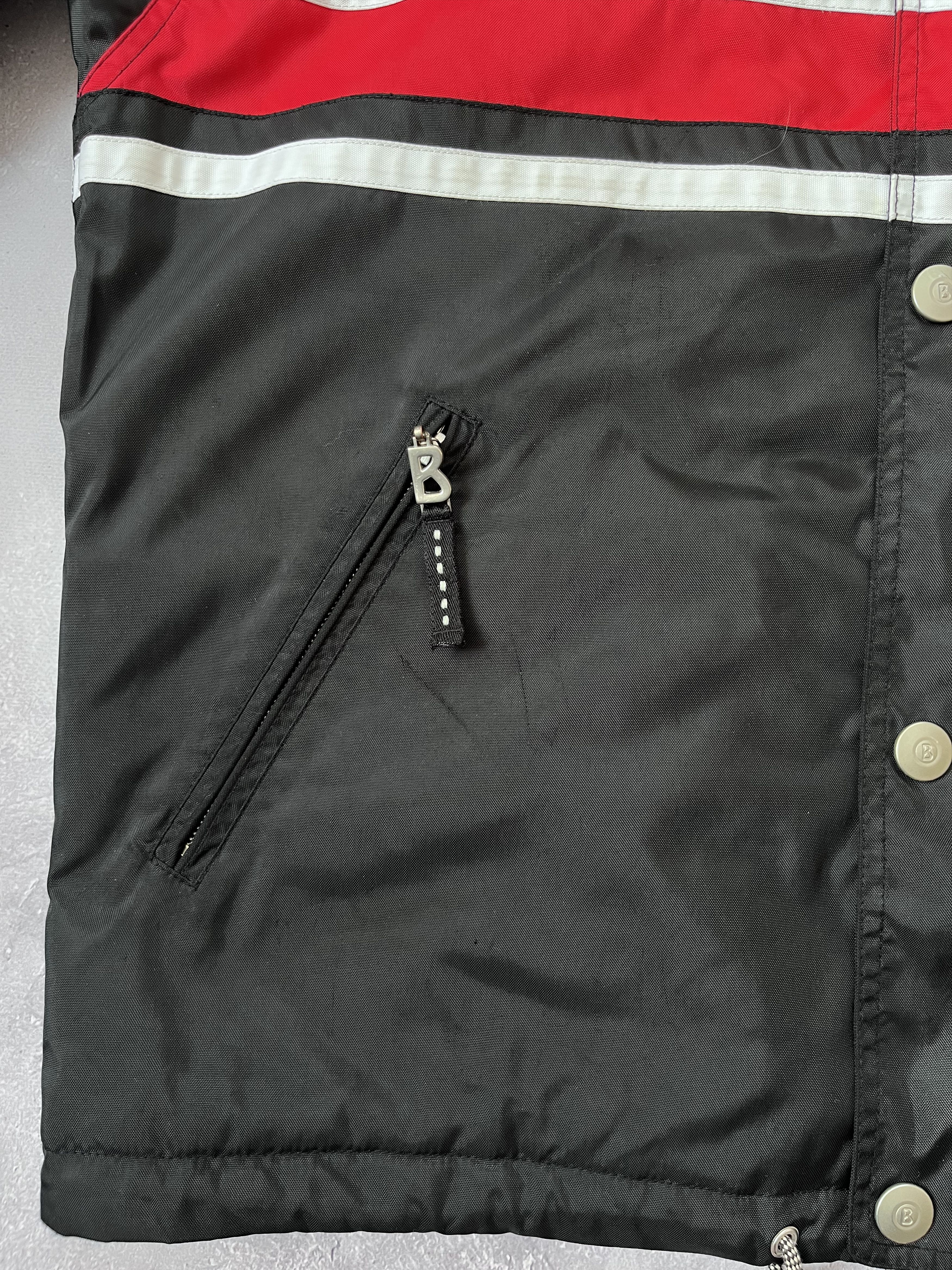 Bogner Vintage Bogner Hooded Ski Jacket Black Embroidered Pocket Size US M / EU 48-50 / 2 - 6 Thumbnail