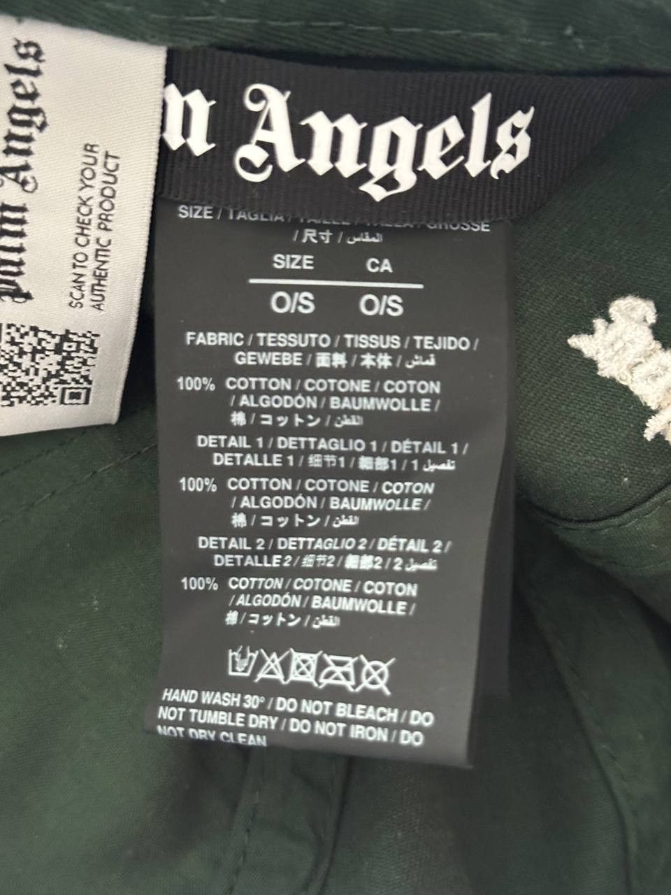 Palm Angels Palm Angels Dark Green Cap Size ONE SIZE - 3 Thumbnail