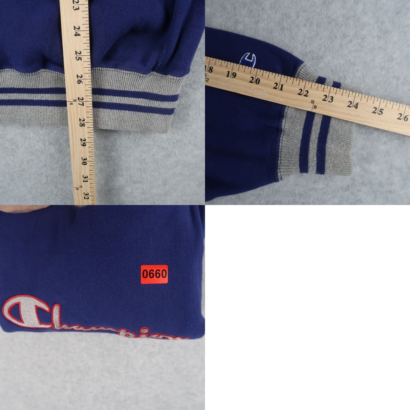 Champion VINTAGE Champion Reverse Weave Crewneck Sweatshirt XL Blue 90s Sports Mens USA Made Size US XL / EU 56 / 4 - 8 Thumbnail