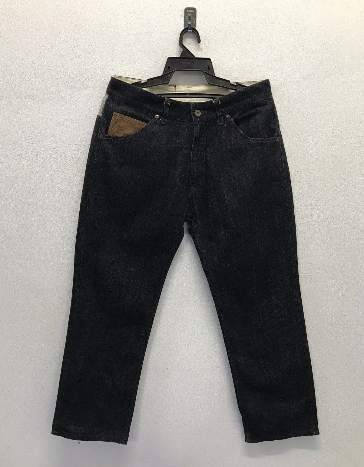 Japanese Brand × Vintage Vintage Monitorrgdw Authentic Denime Pants Size US 33 - 1 Thumbnail