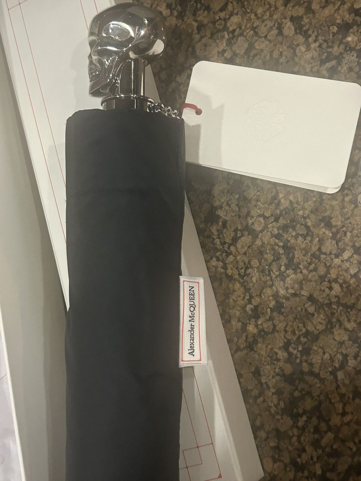 Alexander McQueen Alexander mcqueen silver skull umbrella Size ONE SIZE - 6 Thumbnail