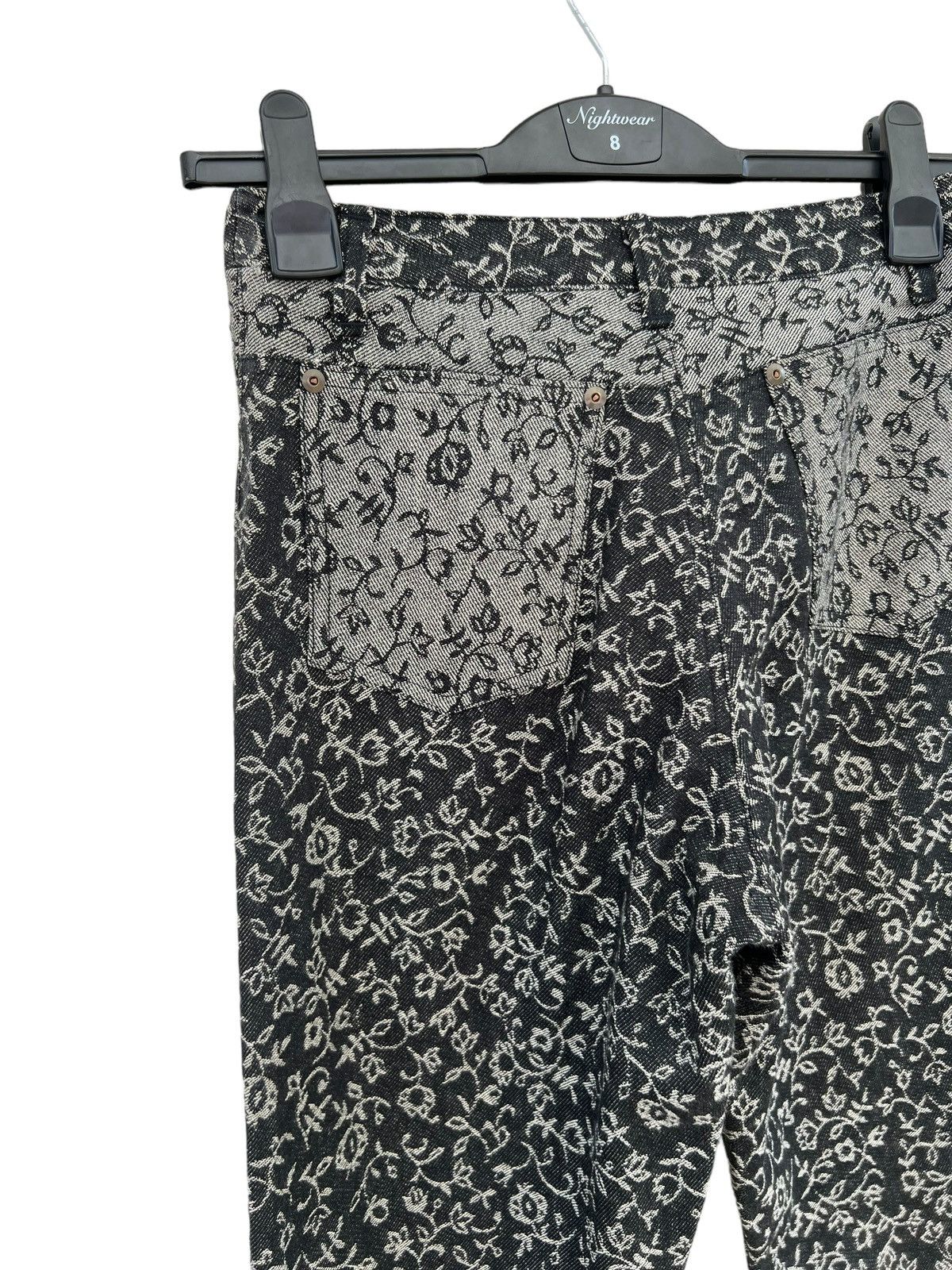 Designer Vintage HIROMICHI NAKANO Japan Wool Flare Pant Size US 26 / EU 42 - 17 Thumbnail