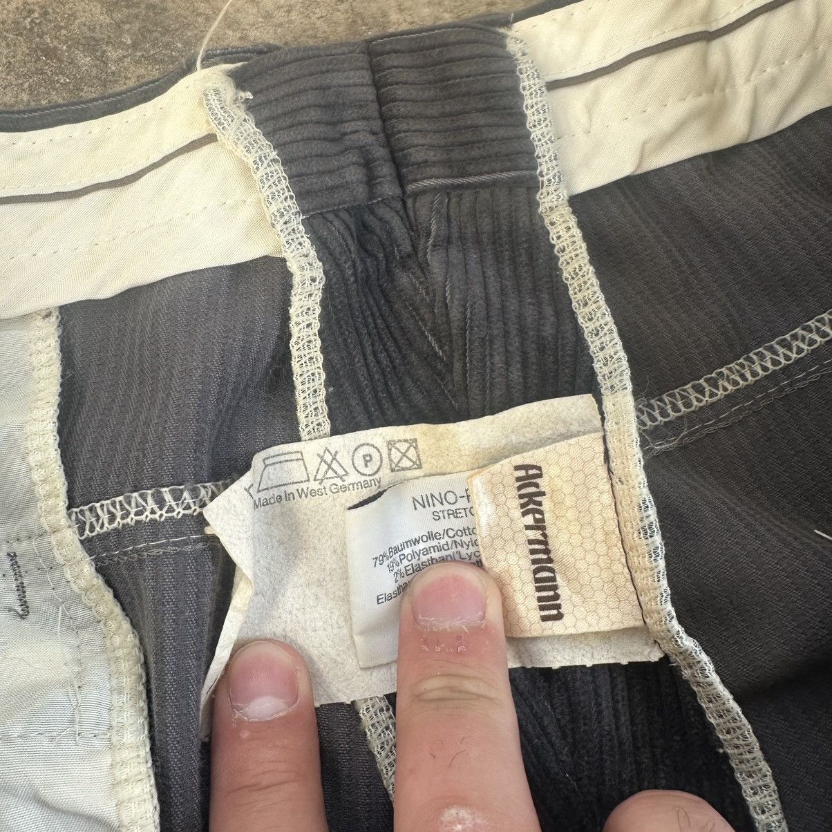 Haider Ackermann Vintage Ackermann Corduroy pants 90s Size US 36 / EU 52 - 6 Thumbnail