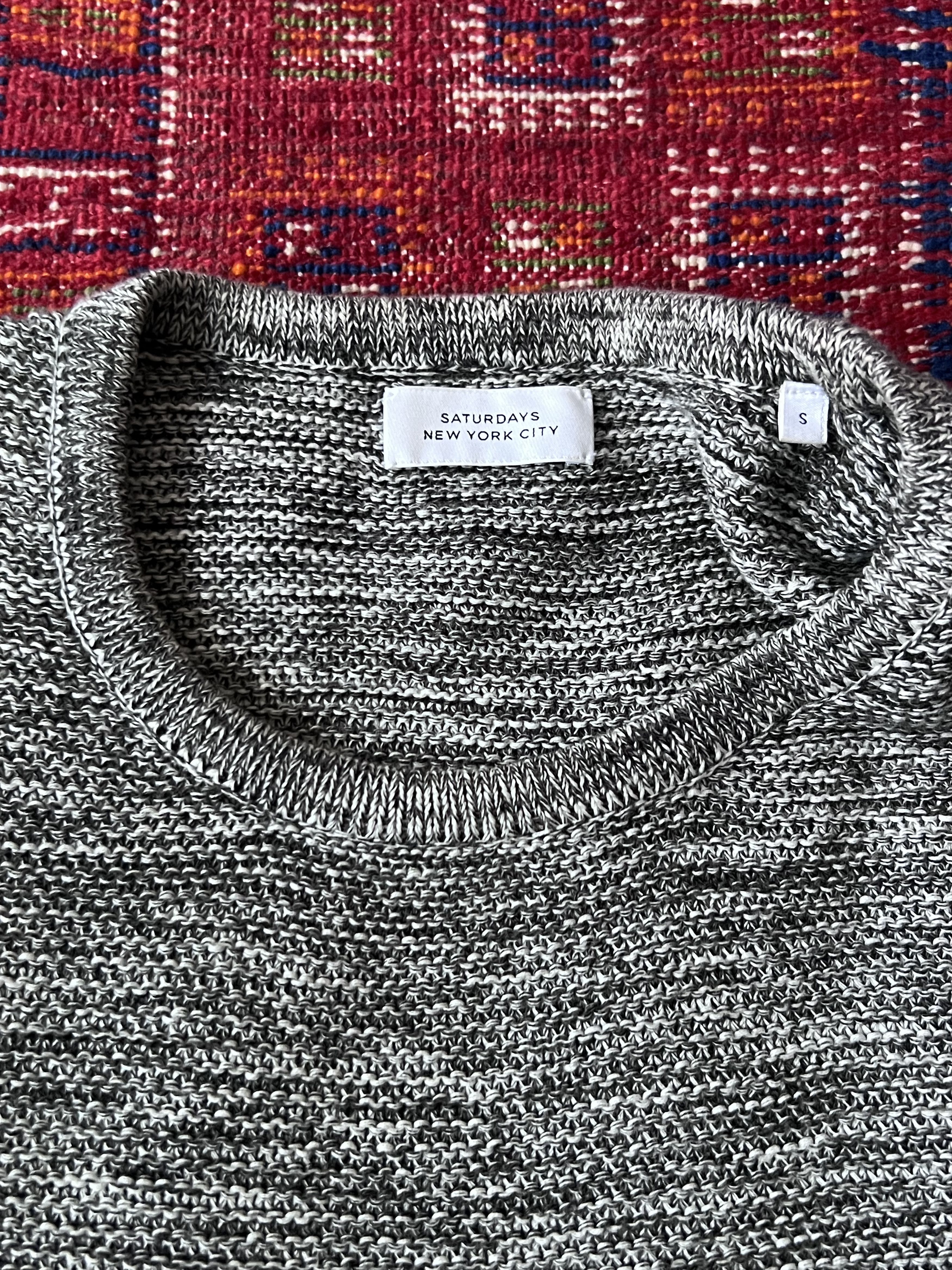 Saturdays NYC Saturday Surf NYC Textured Crewneck Sweater Size US S / EU 44-46 / 1 - 3 Thumbnail