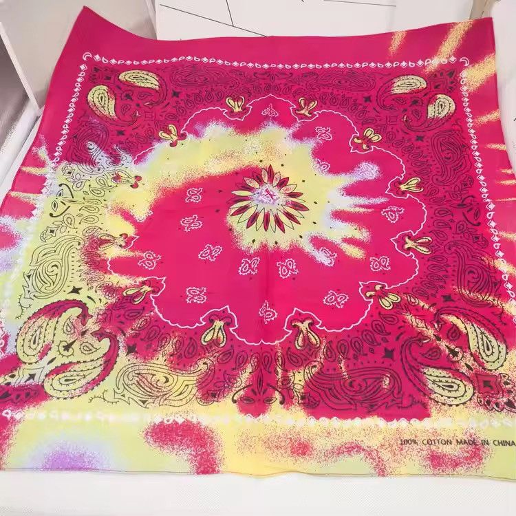 Japanese Brand Bandana Cotton Handkerchief Size ONE SIZE - 1 Thumbnail