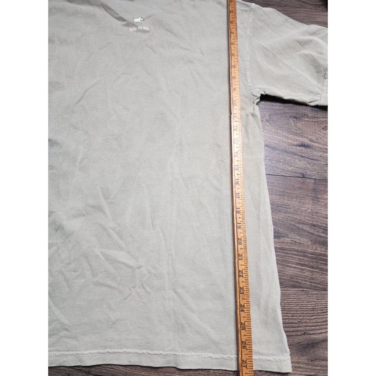 Etro VINTAGE Teddy the Dog Mens T-Shirt Crew Neck Short Sleeve Cotton Green Dog Theme 2010s Fall Spring Summer Winter Size US M / EU 48-50 / 2 - 3 Thumbnail