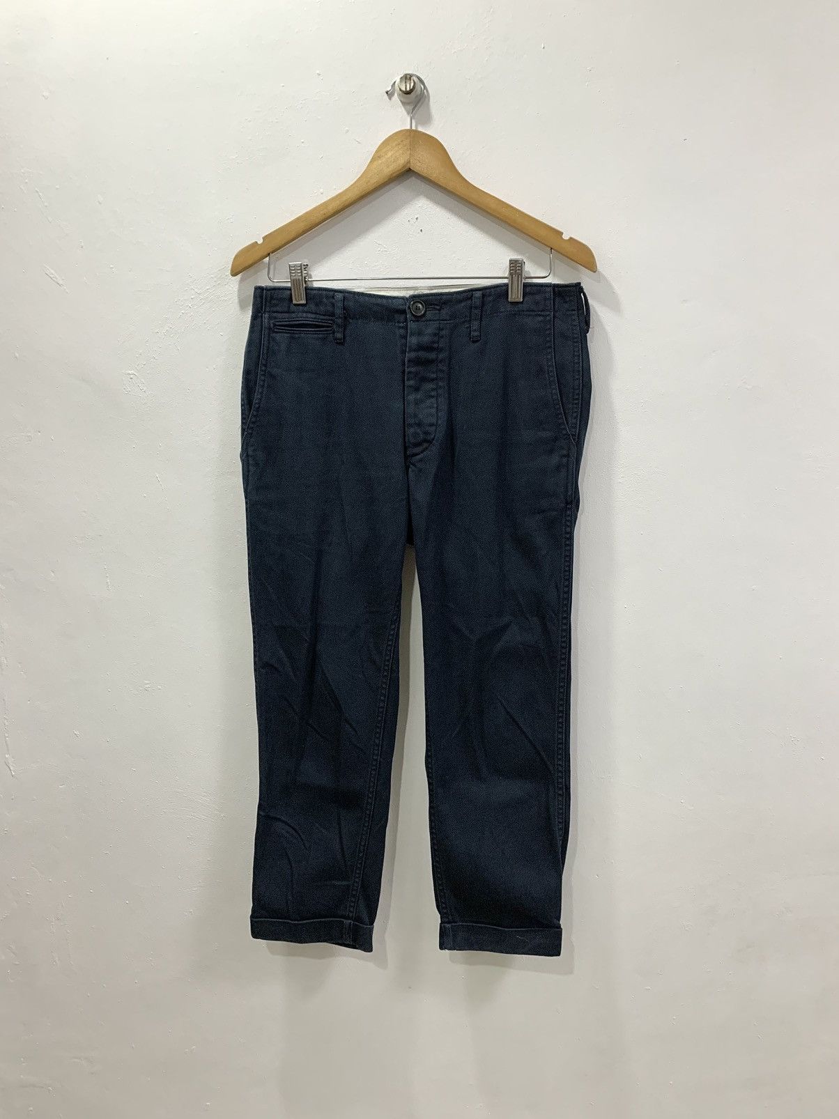 Visvim VISVIM BUCKLE BACK HIGH-WATER PANTS Size US 31 - 3 Thumbnail