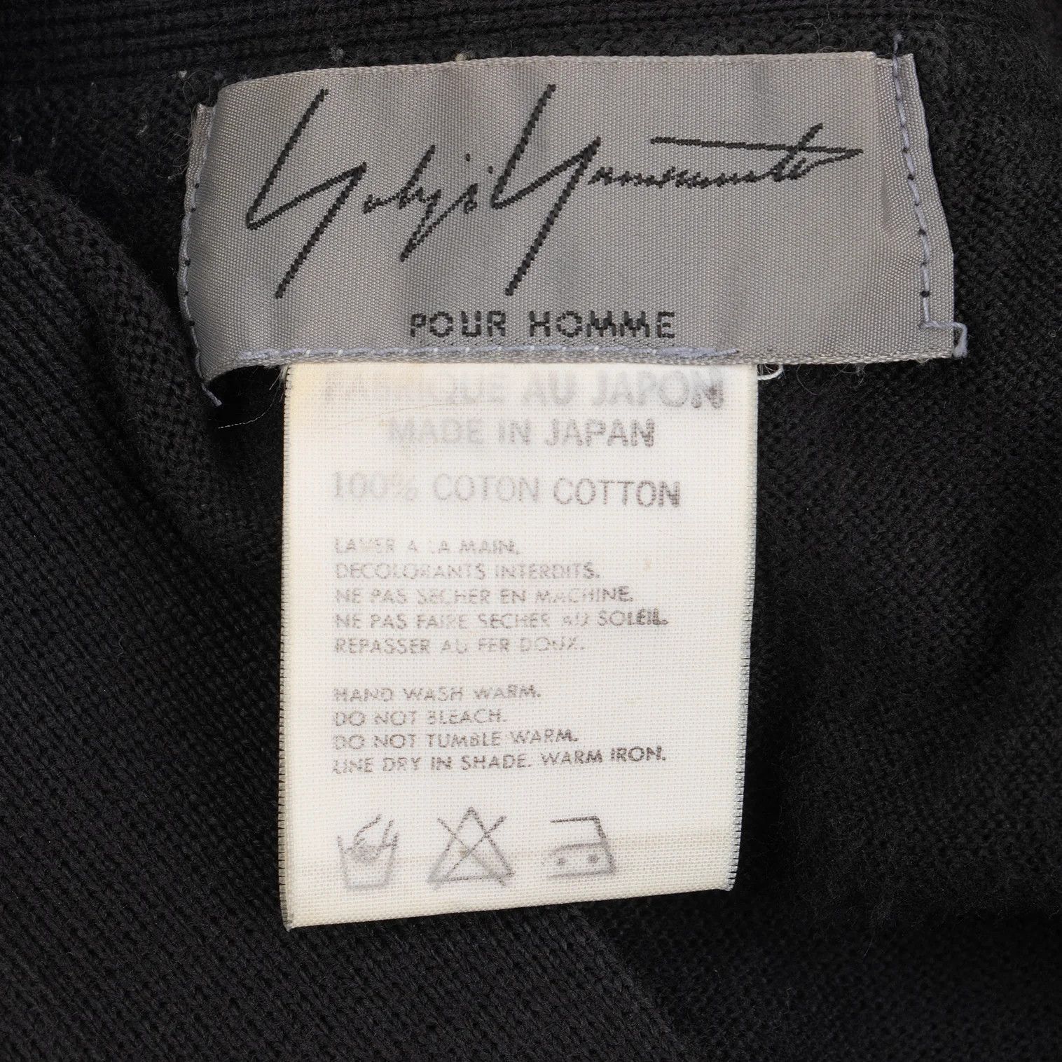 Yohji Yamamoto Yohji Yamamoto Cotton Zip-up Sleeveless Knit Size US M / EU 48-50 / 2 - 11 Thumbnail