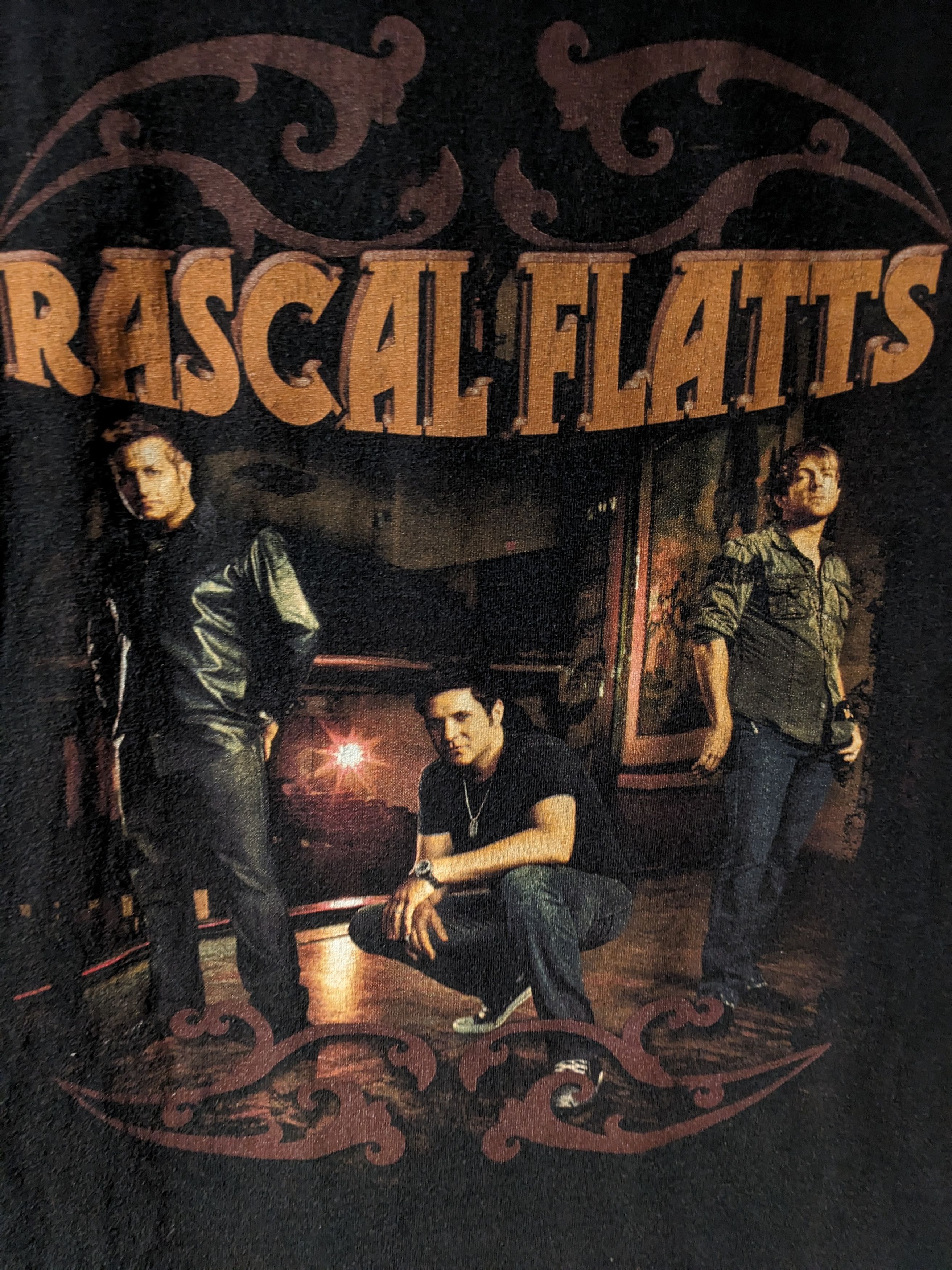 Band Tees × Vintage Vintage 2011 Rascal Flatts Band Tour Music Medium T-Shirt Size US M / EU 48-50 / 2 - 2 Thumbnail