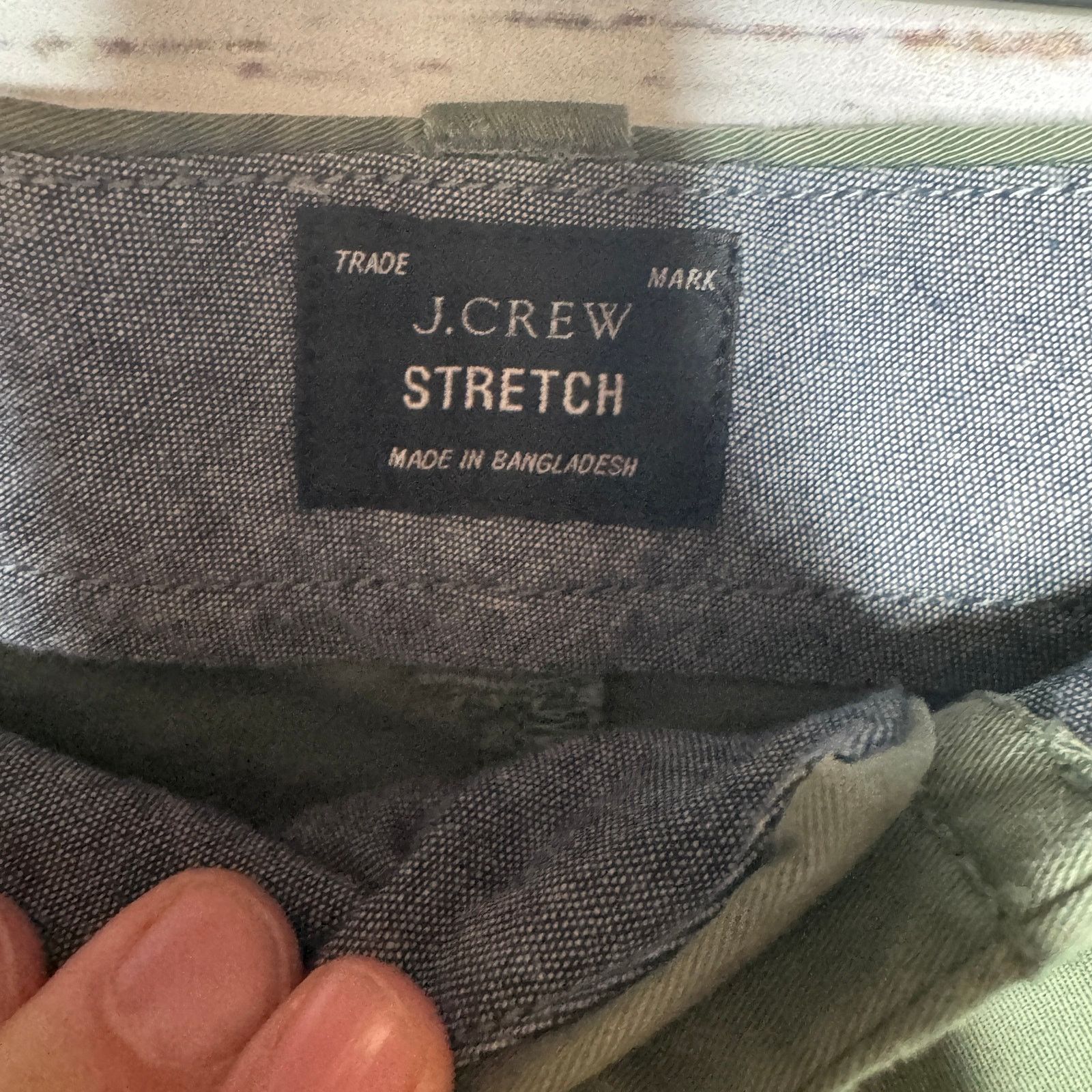 J.Crew J. Crew Olive Green 9 Inch Chino Shorts 38 Size US 38 / EU 54 - 3 Thumbnail