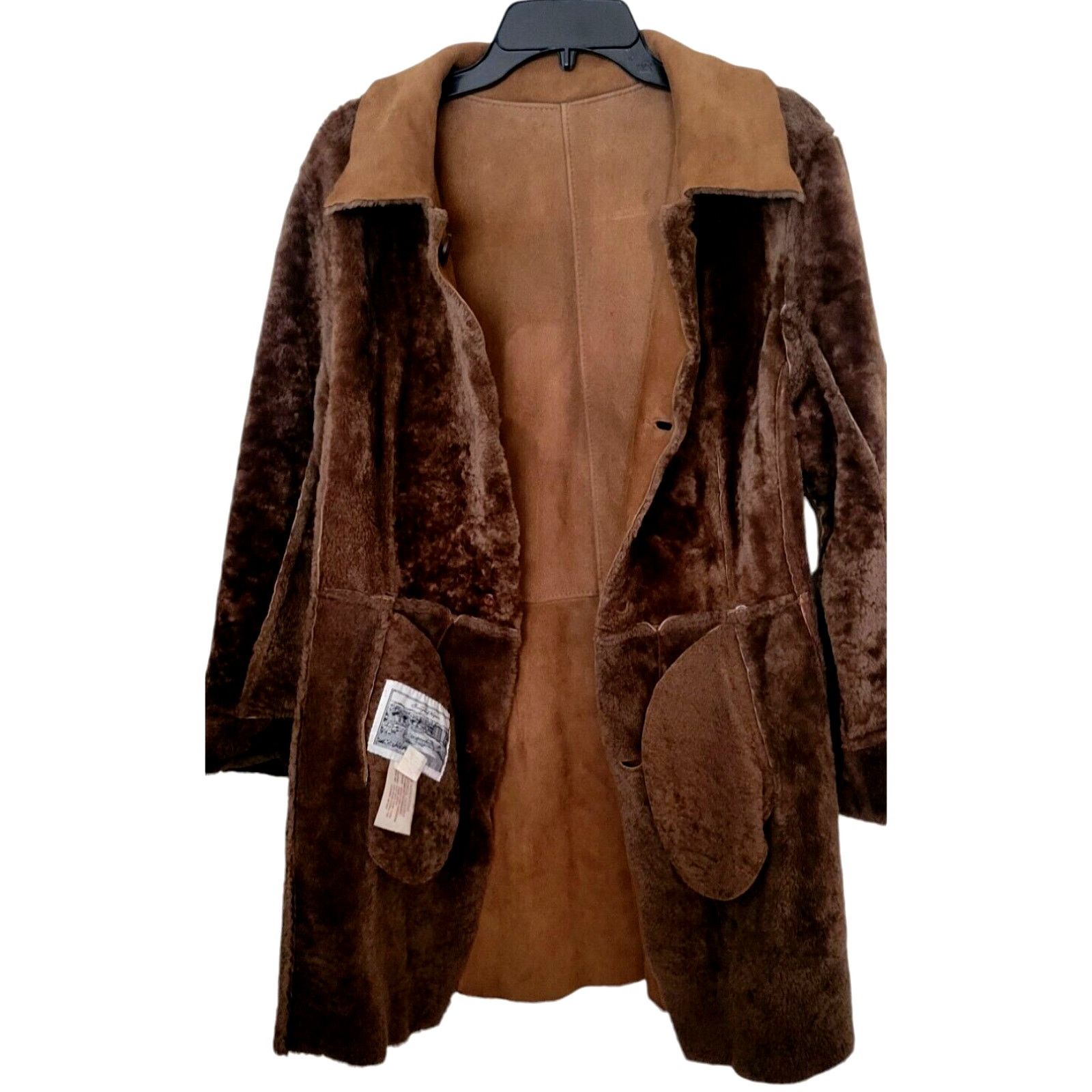 Sawyer of Napa Sawyer Of Napa 100% Shearling Women’s Coat Size 8 Size M / US 6-8 / IT 42-44 - 3 Thumbnail