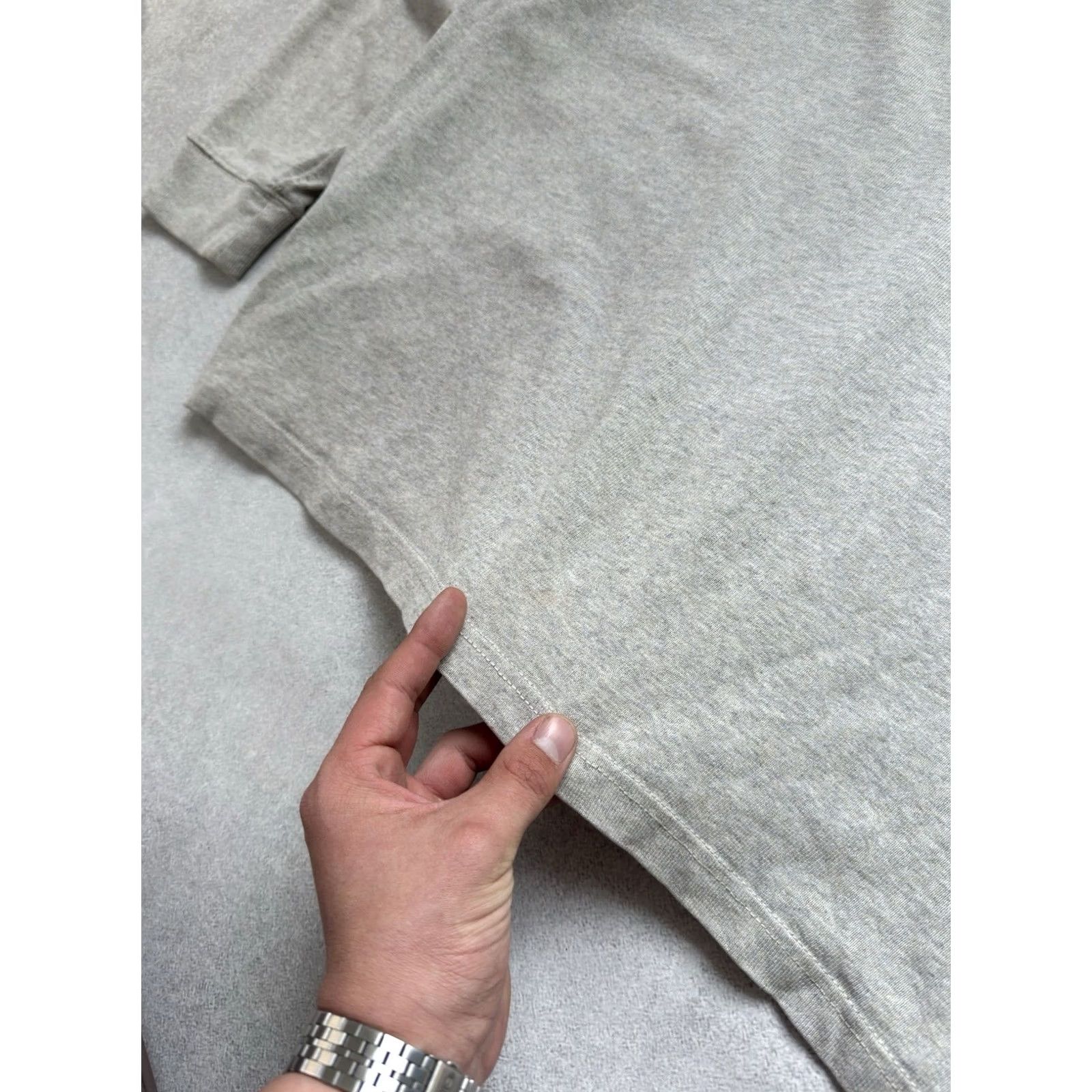 Polo Ralph Lauren VINTAGE Polo Ralph Lauren Polo Rugby Long Sleeve Shirt Gray L Men Size US L / EU 52-54 / 3 - 5 Thumbnail