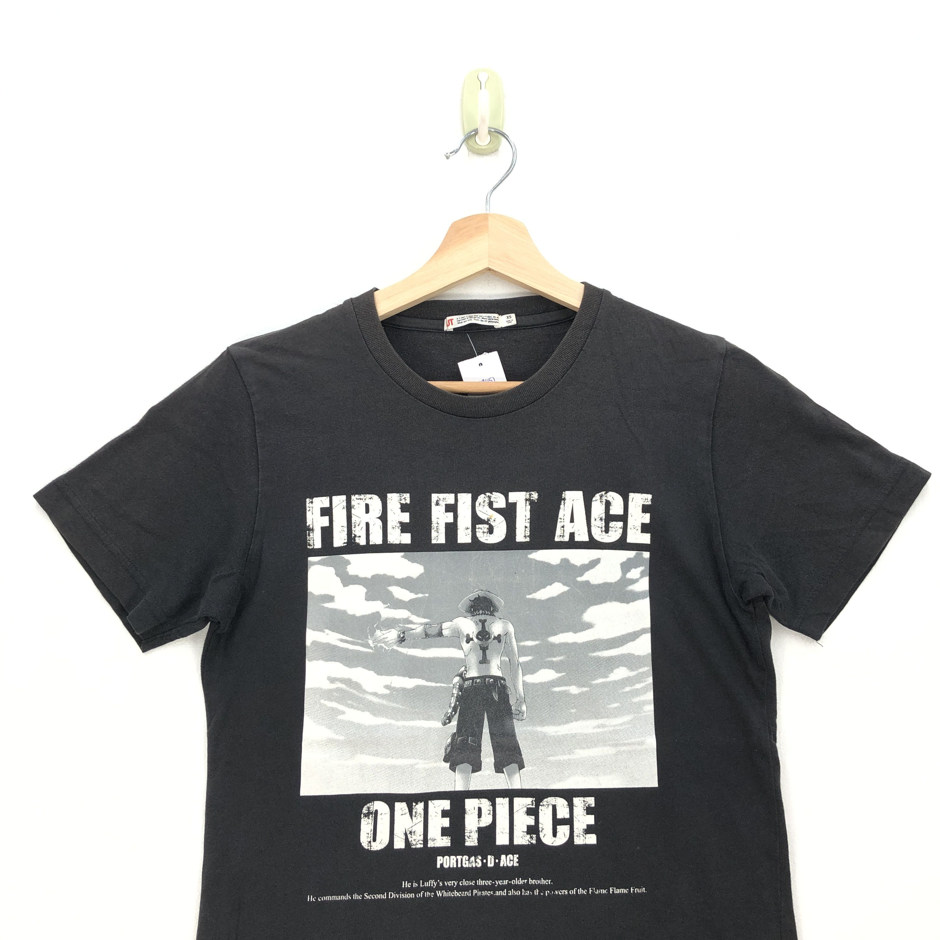 Anime Vintage Y2K One Piece T Shirt Japanese Anime Crewneck Tees Size US XS / EU 42 / 0 - 2 Thumbnail