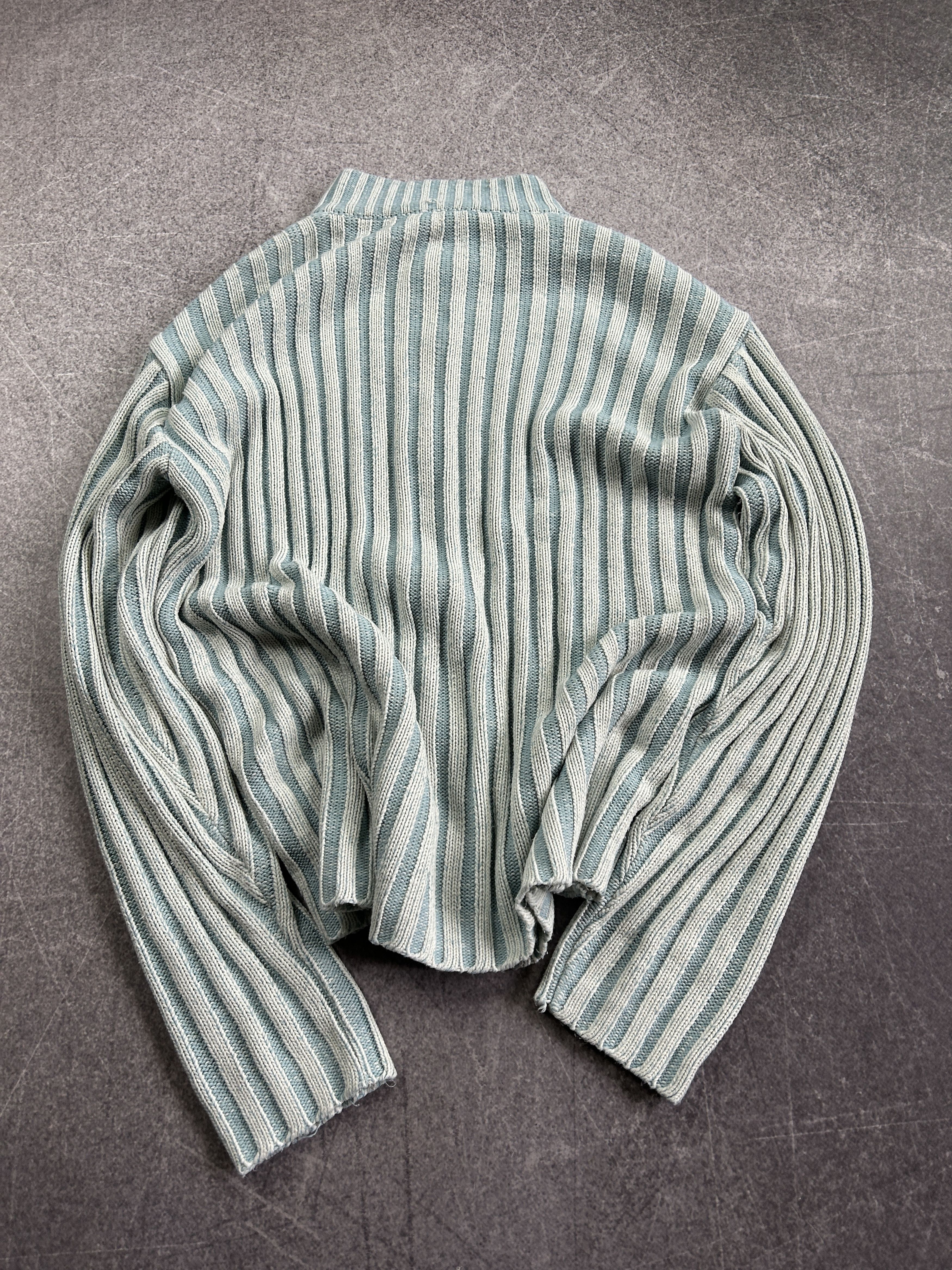 Designer Designer Hysteric Glamour Balenci Style Gradien Zip Sweater Size US L / EU 52-54 / 3 - 5 Thumbnail