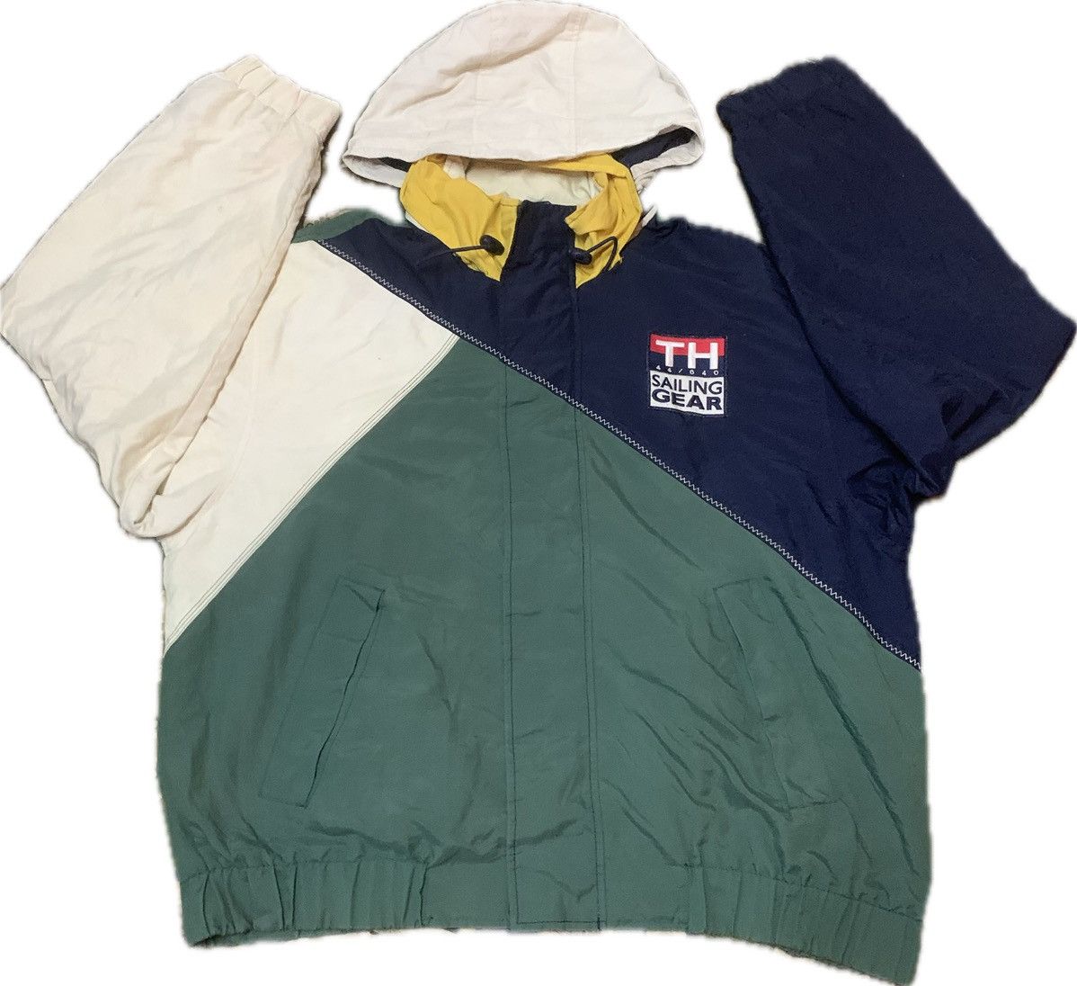 Tommy Hilfiger Tommy Hilfger Windbreaker hoodie Size US L / EU 52-54 / 3 - 2 Thumbnail