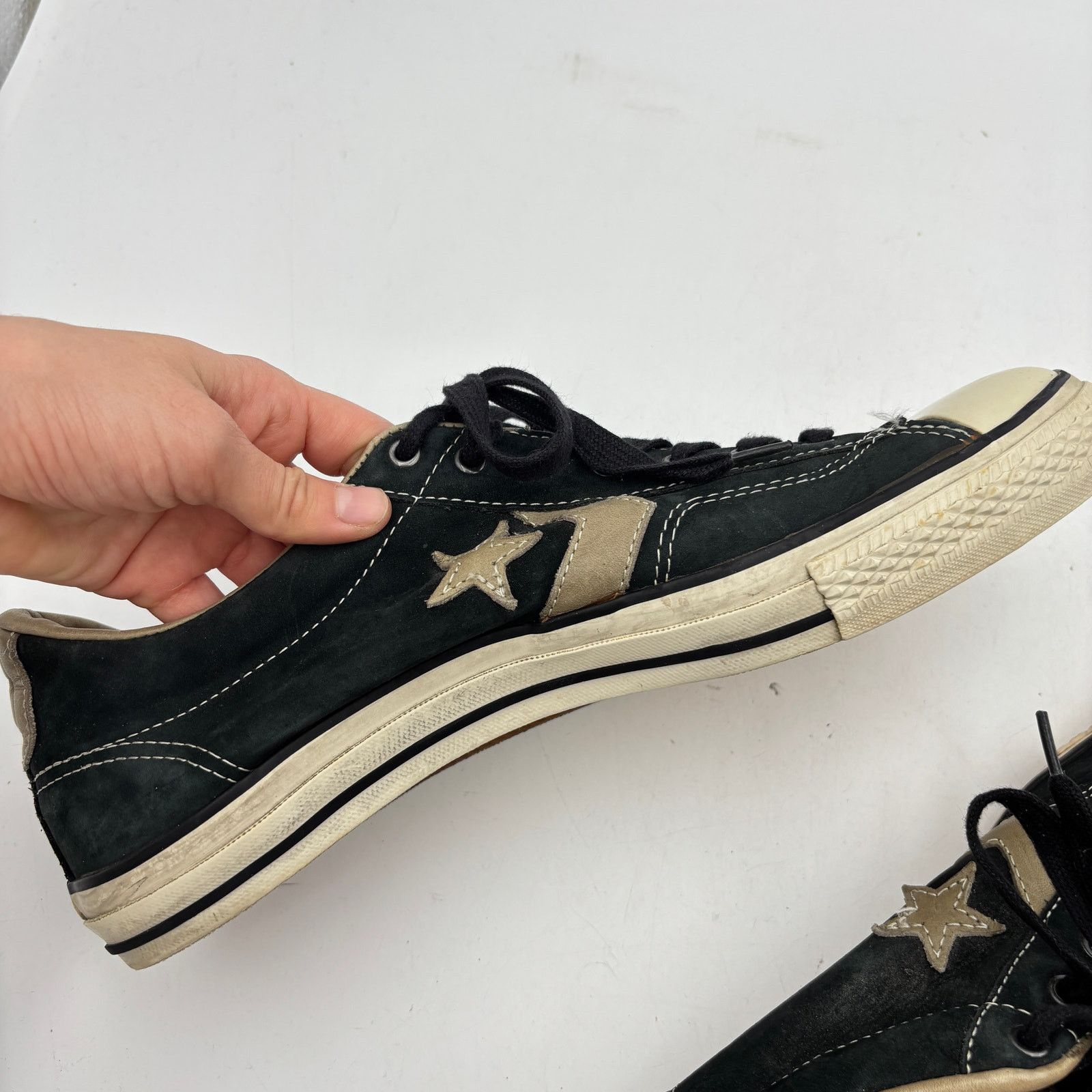 Converse × John Varvatos Converse John Varvatos Star Player Leather Low Sneakers 11.5 Size US 11.5 / EU 44-45 - 16 Thumbnail