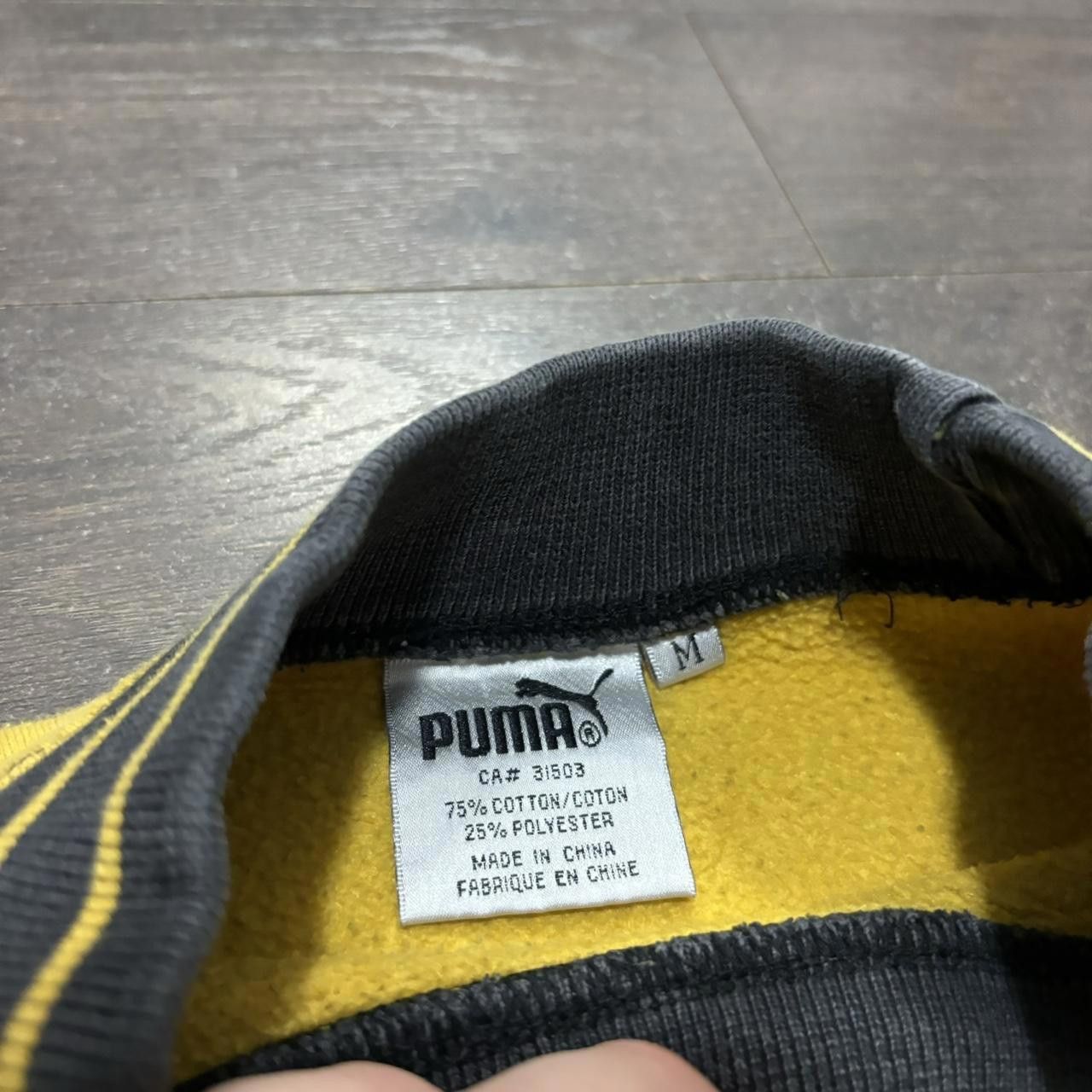 Puma vintage puma striped crewneck sweatshirt 90s M Size US M / EU 48-50 / 2 - 6 Thumbnail