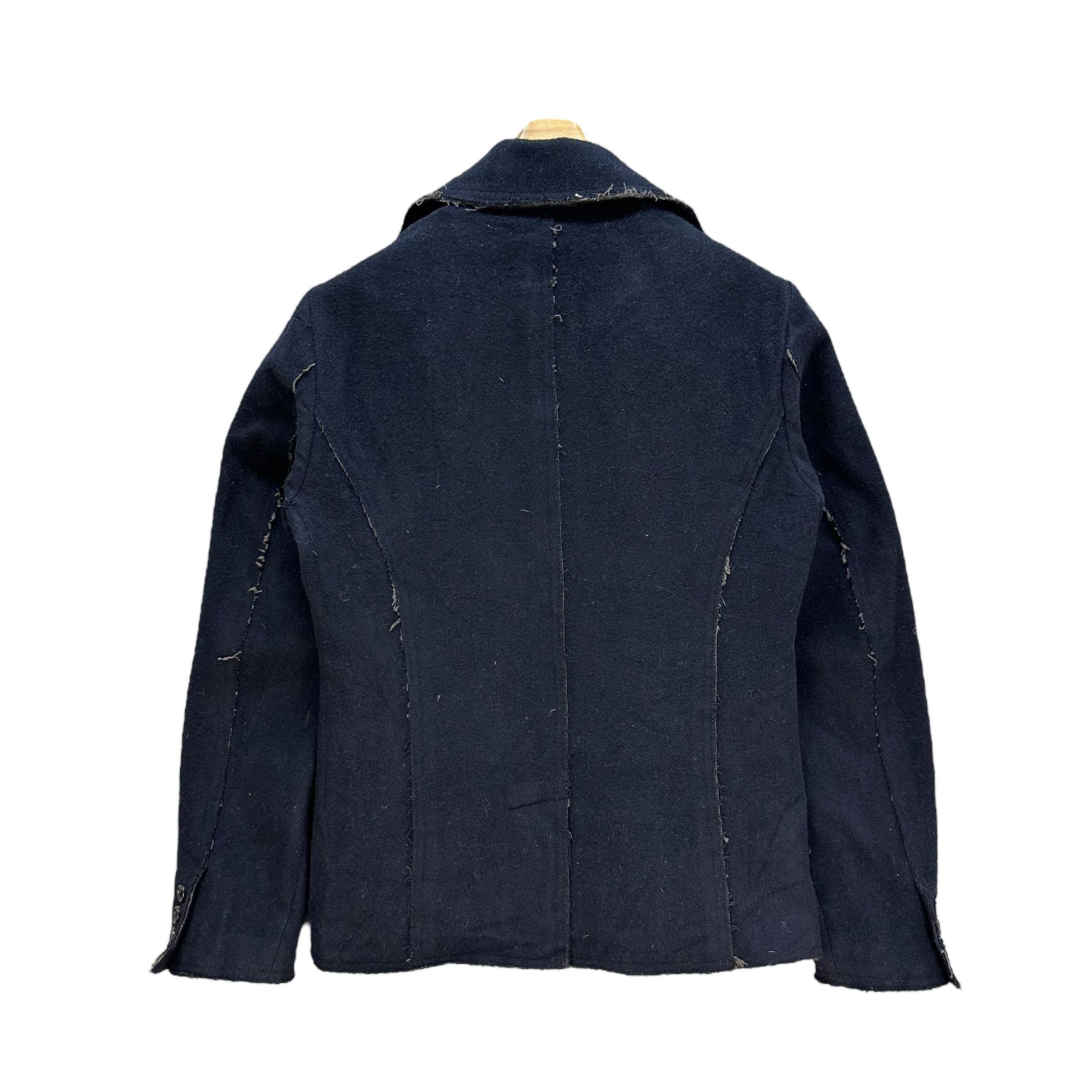Shellac SHELLAC Deconstructed Double Breasted Wool Coat #A59-1361 Size US S / EU 44-46 / 1 - 15 Thumbnail