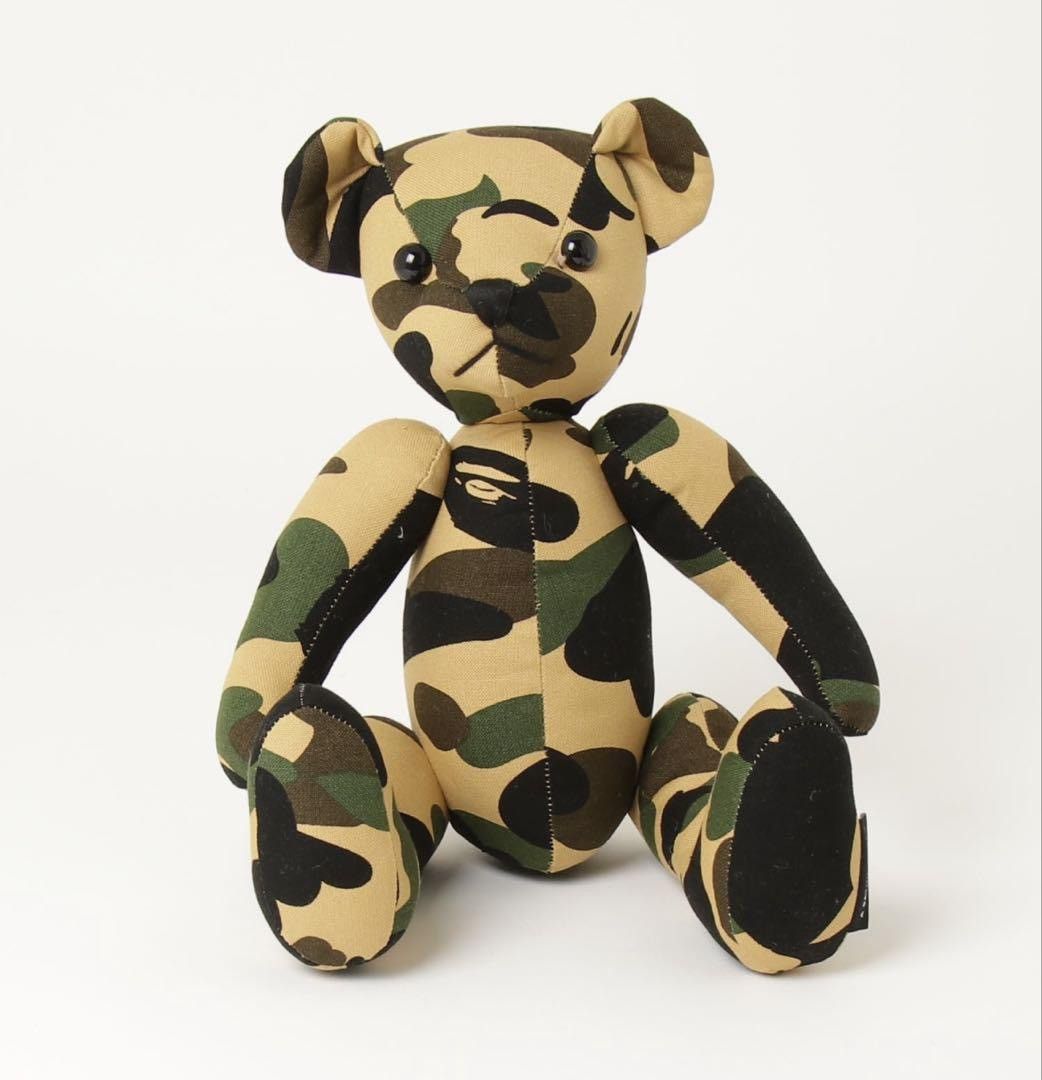 Bape BAPE 1ST CAMO BEAR PLUSH DOLL 35CM Size ONE SIZE - 5 Thumbnail