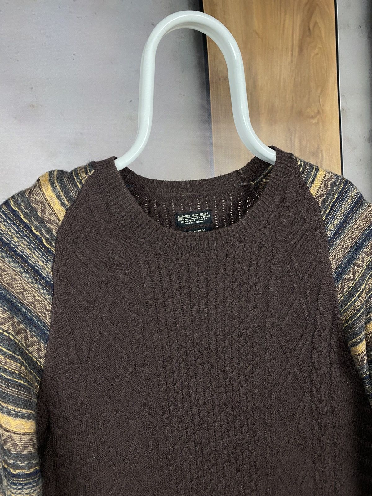 Allsaints 🧶Vintage 90s Sweatshirt Sweater Allsaints Knit🧶 Size M / US 6-8 / IT 42-44 - 2 Thumbnail