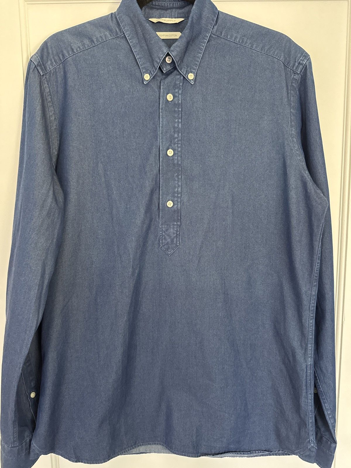 Suitsupply Suit Supply Egyptian cotton shirt Size US M / EU 48-50 / 2 - 2 Thumbnail