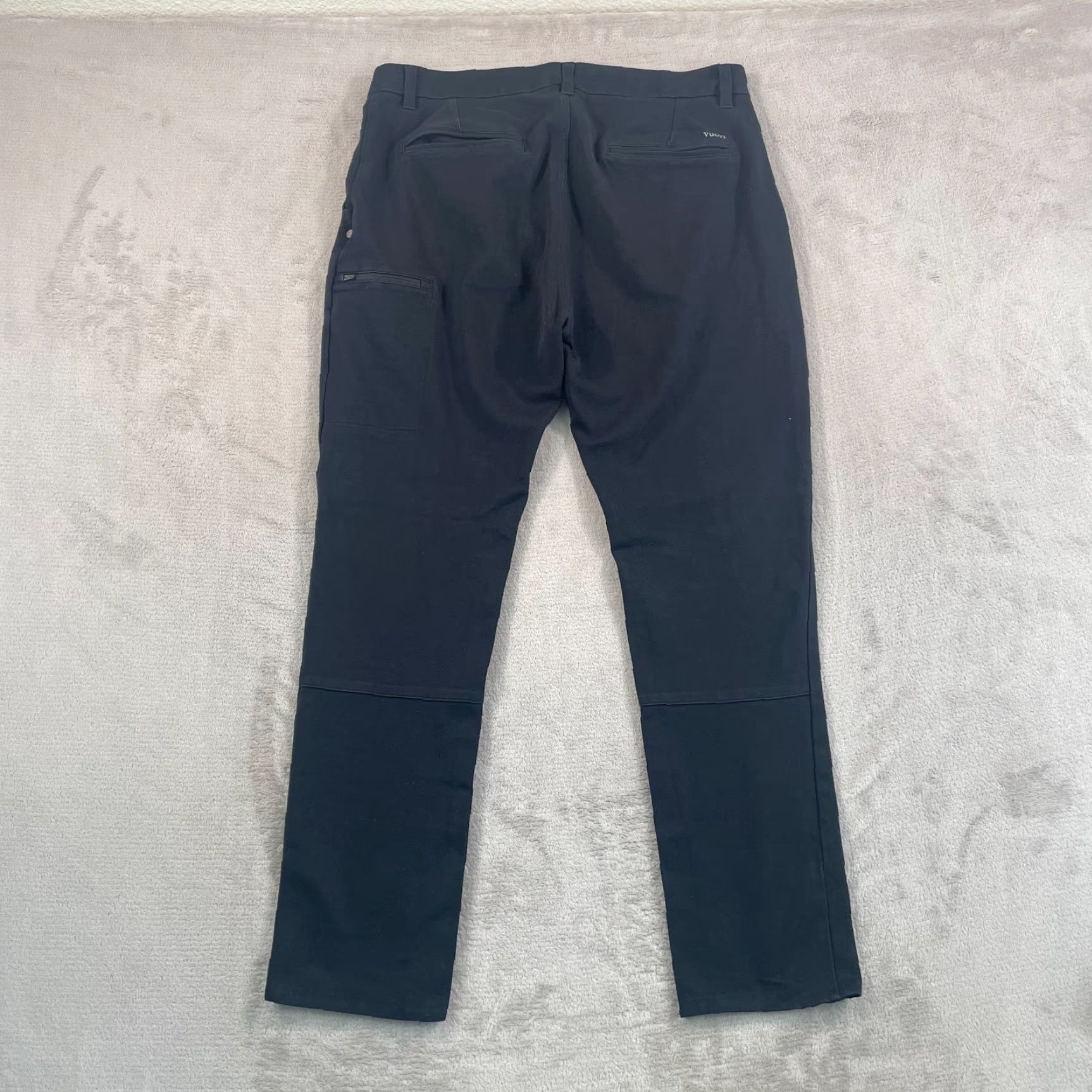 Vuori Vuori Everything Chino Pants Men 33x28 Black Stretch Performance Athleisure V420 Size US 33 - 5 Thumbnail