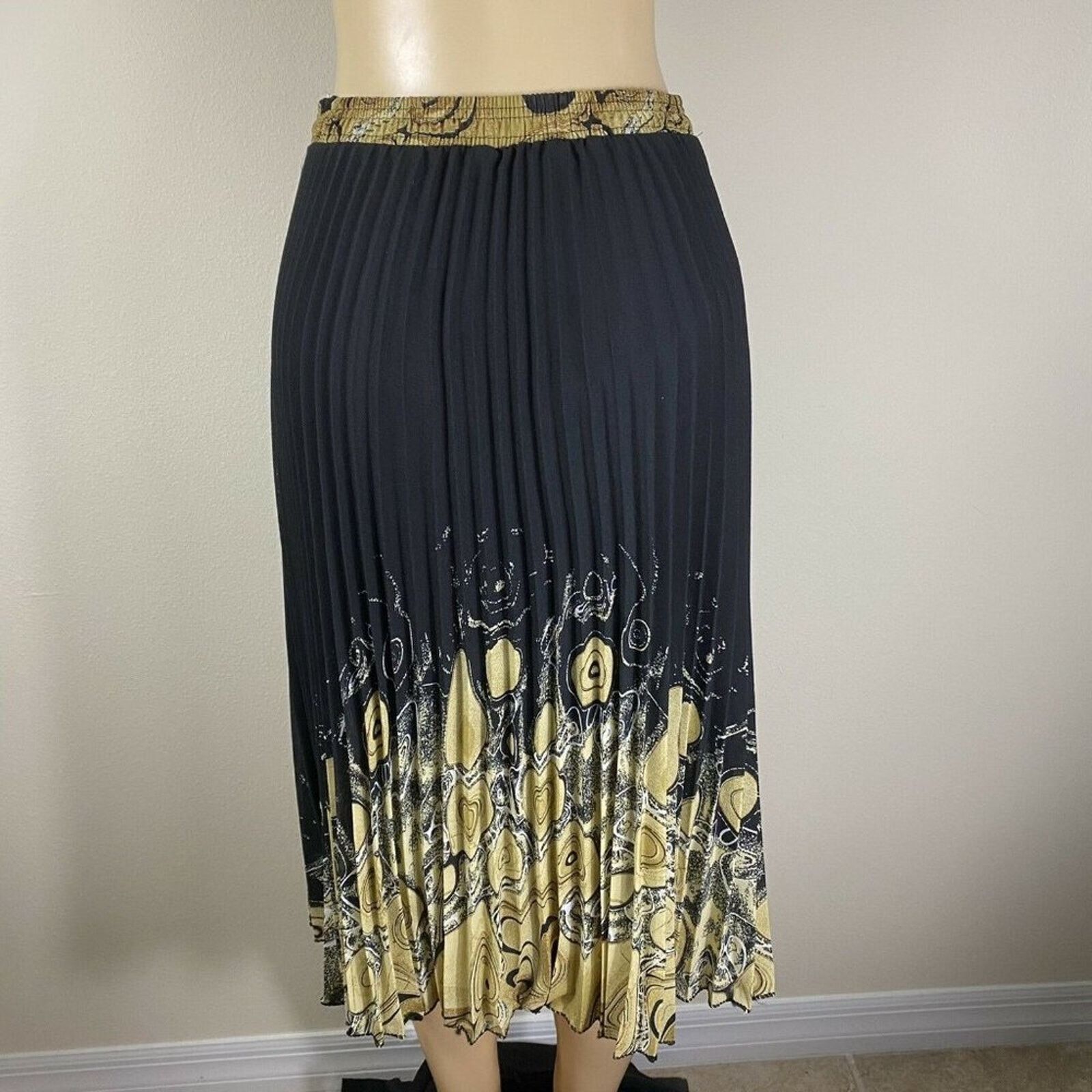& Other Stories Pleated Skirts Female A-Line Midi Skirt One Size Size 23" - 2 Thumbnail