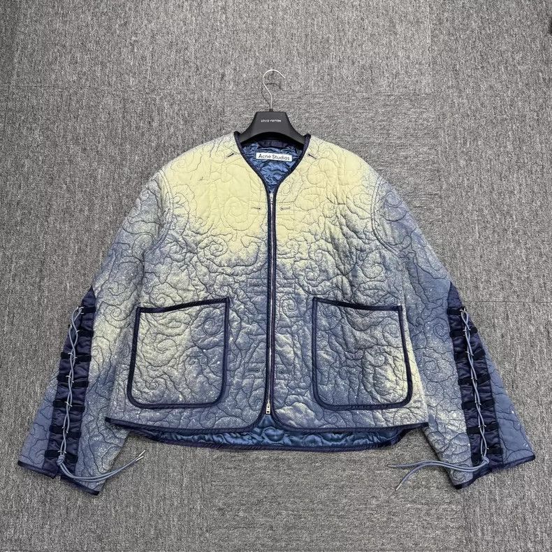 Acne Studios acne studios Gradient embossed cotton jacket 2503-Nextarrow Size US S / EU 44-46 / 1 - 1 Thumbnail
