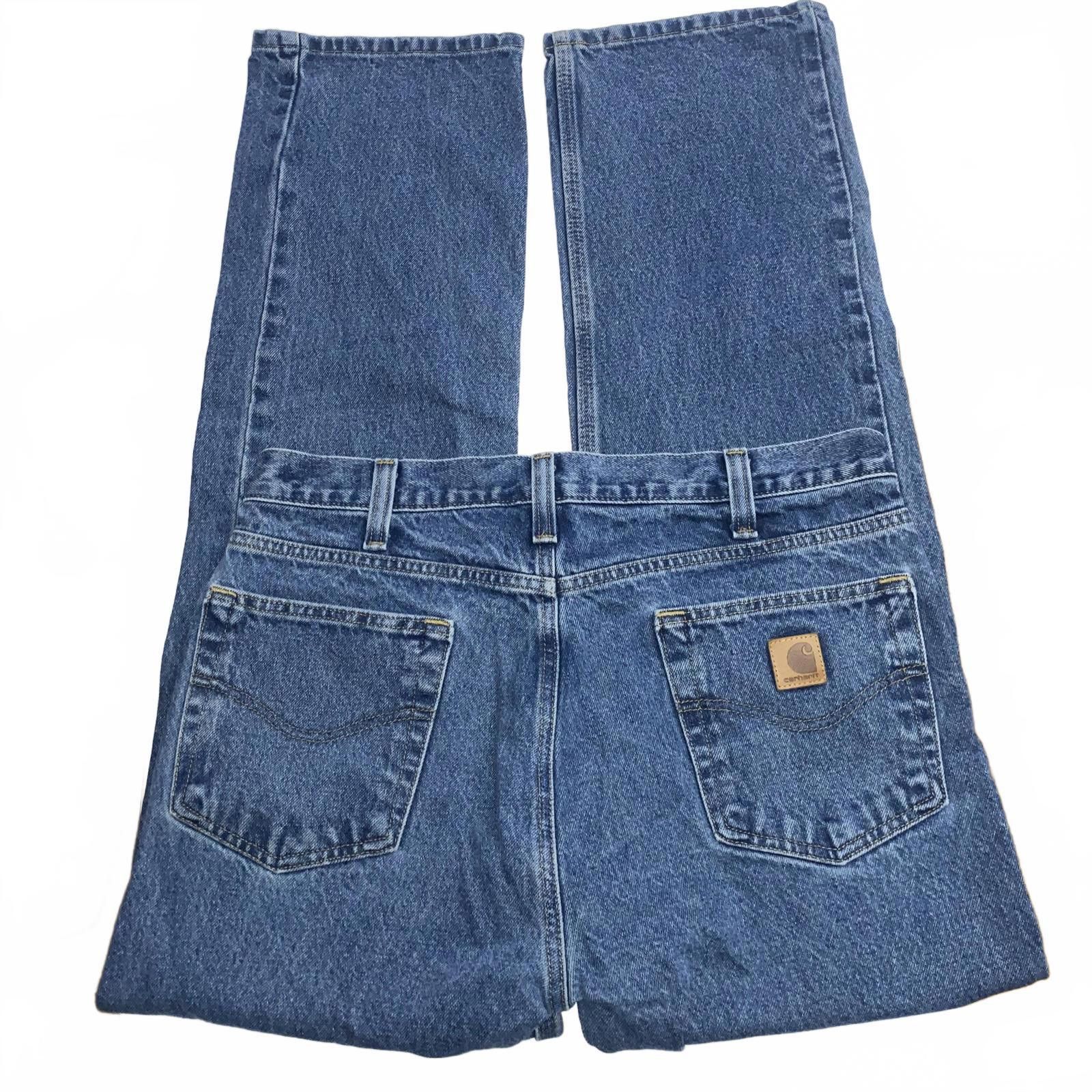Carhartt Vintage 90s Mens straight leg Carhartt Jeans 34 Size US 34 / EU 50 - 1 Thumbnail
