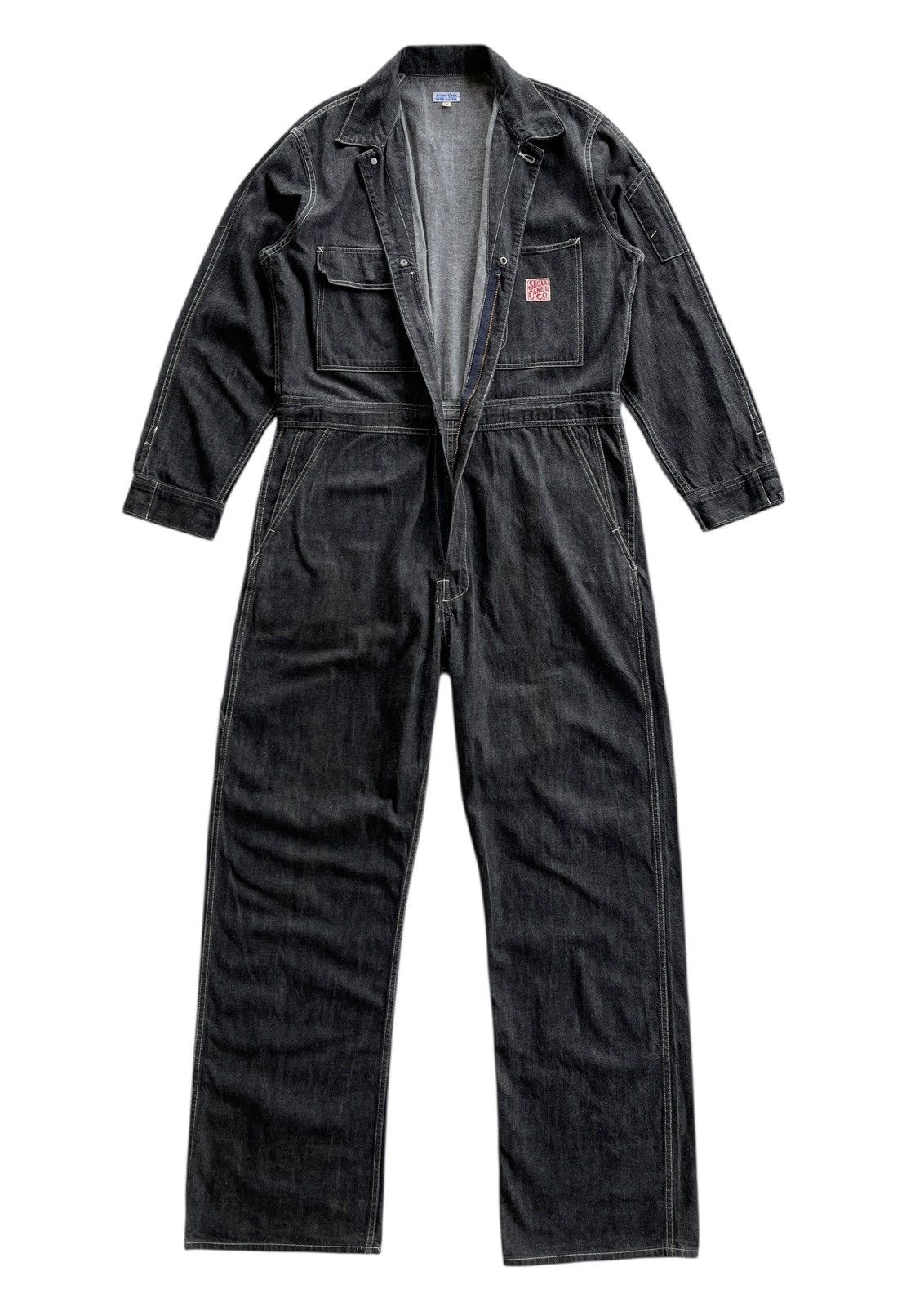 Sugar Cane RARE!!! 70s Sugar Cane Toyo Enterprices Denim Coverall Size US 40 / EU 56 - 4 Thumbnail