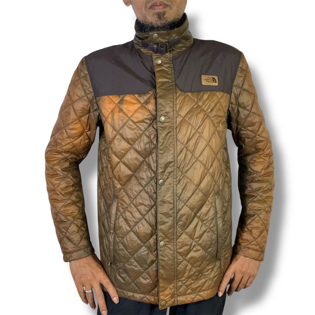 Vintage The North Face Puffer Quilted Fades Jacket