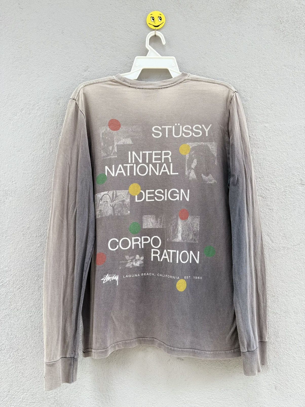 Stussy Thrashed Stussy International Design Corporation Sun Faded T Size US M / EU 48-50 / 2 - 1 Thumbnail