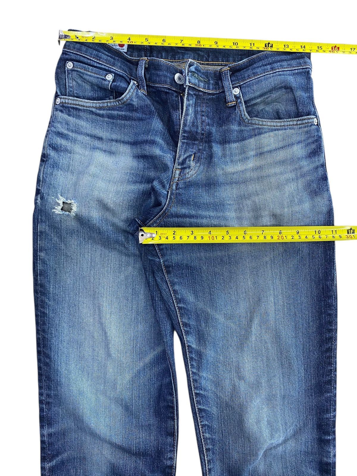 Edwin Vintage Edwin Blue Faded Wash Style Straight Cut Jeans Size US 29 - 5 Thumbnail