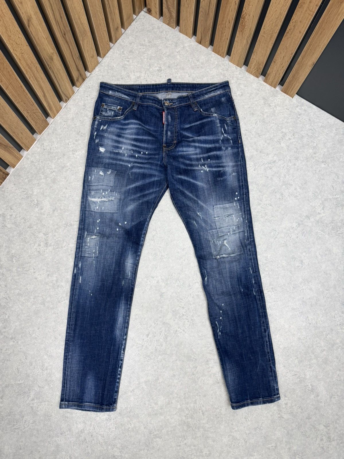 Dsquared2 DSQUARED2 Tidy Biker Jeans Men Size 50 Made in Italy 