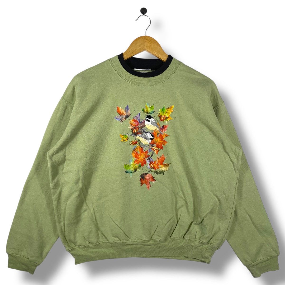 Vintage Vintage 90's MORNING SUN Embroidery Graphic Sweatshirt Size US XL / EU 56 / 4 - 1 Thumbnail