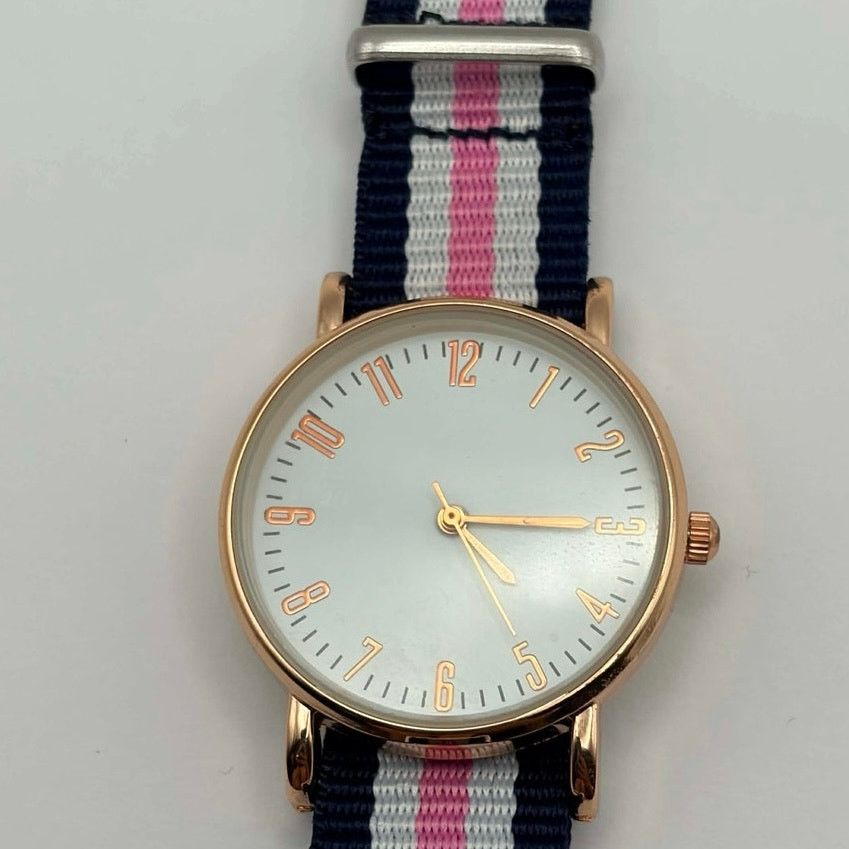 Other Gold & Pink Striped Watch Size ONE SIZE - 6 Thumbnail