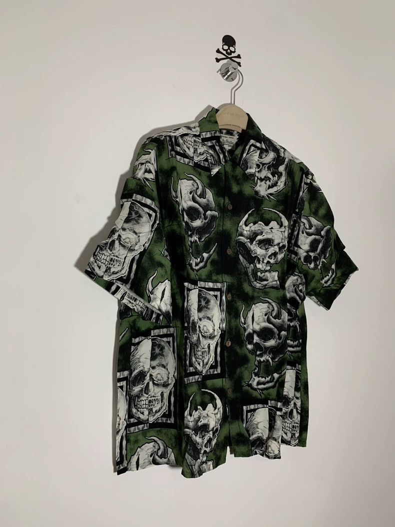Wacko Maria WACKO MARIA Skull shirt Heaven Tokyo shirt Size US L / EU 52-54 / 3 - 3 Thumbnail