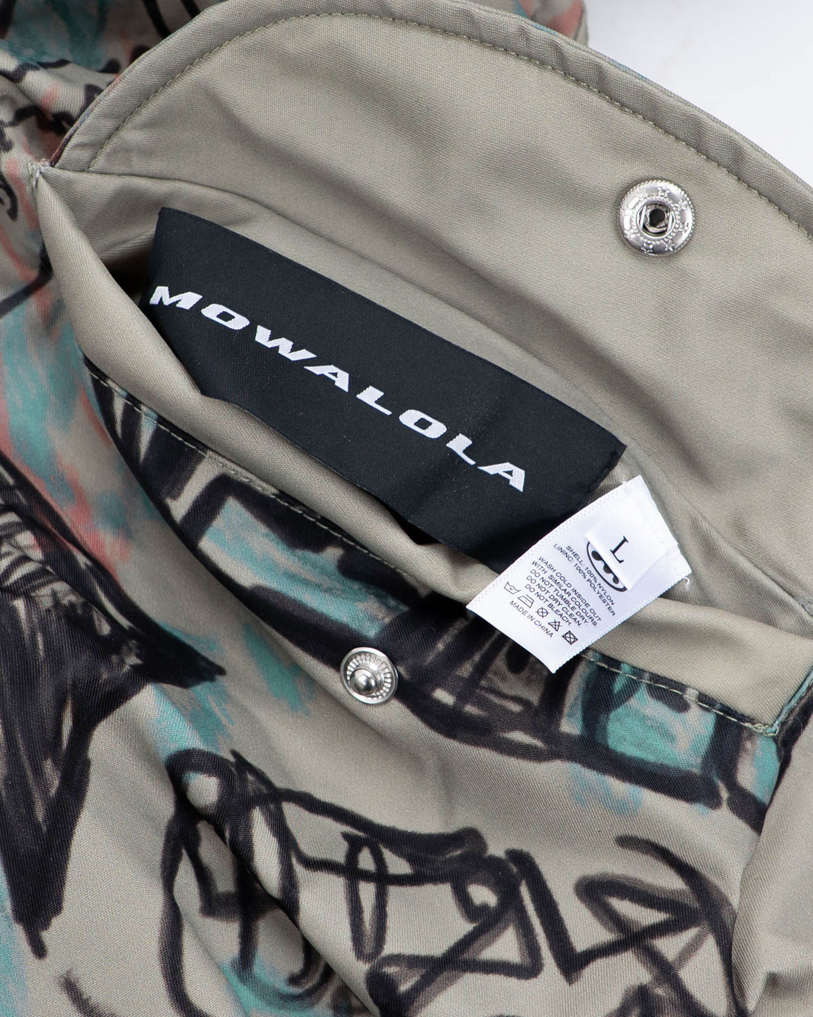 Mowalola Hooded Graffiti Bomber Size US L / EU 52-54 / 3 - 3 Thumbnail
