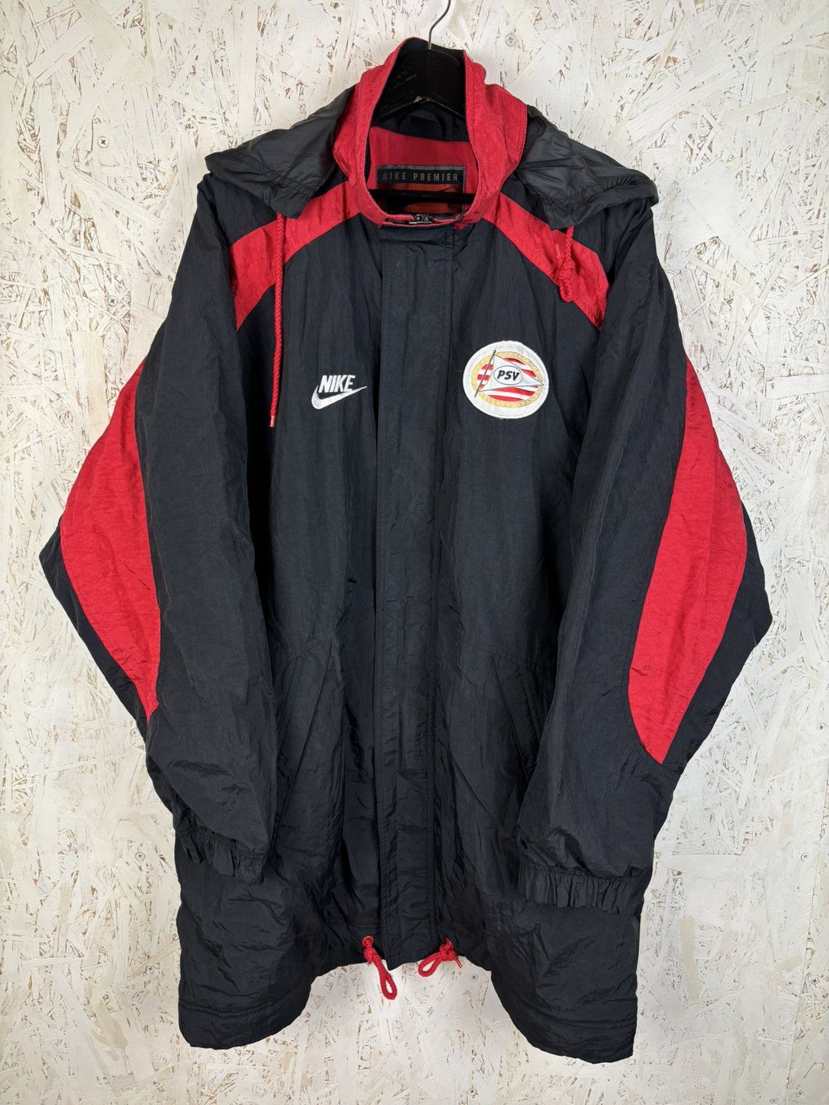 Nike 90s Nike PSV Eindhoven 1996/97 Training Coat Jacket Soccer L Size US L / EU 52-54 / 3 - 1 Thumbnail