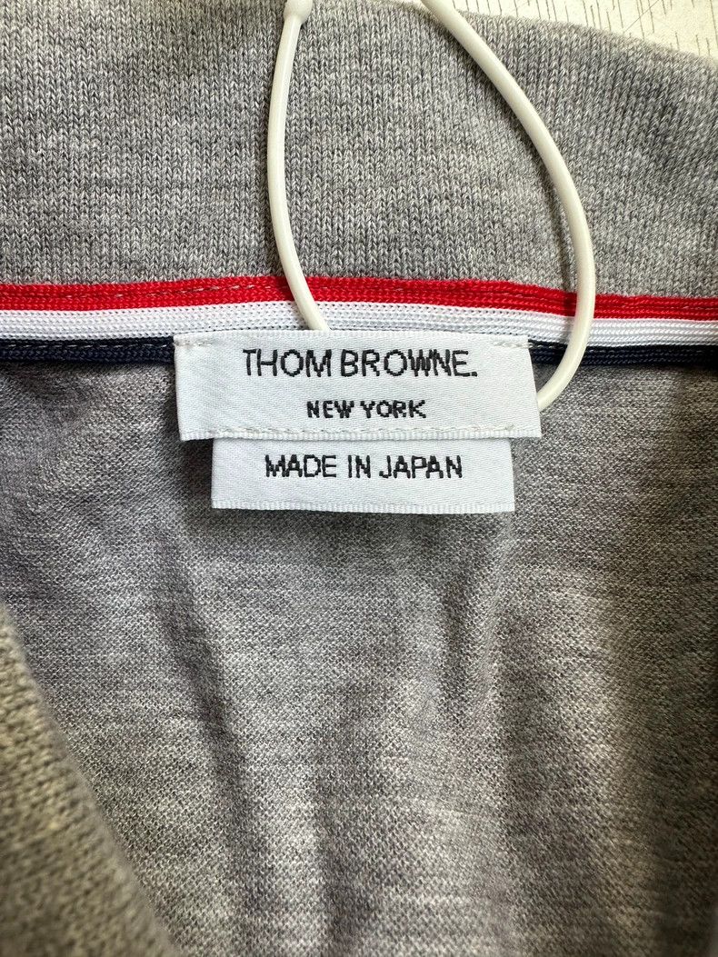 Thom Browne Thom Browne Short sleeve polo shirt Size US S / EU 44-46 / 1 - 8 Thumbnail