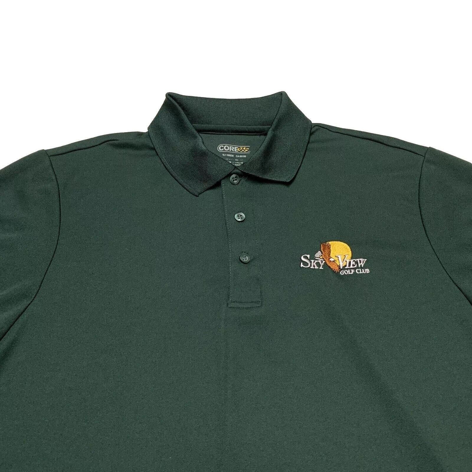Other Core 365 Mens L Green Dri-Fit Polo Shirt Size US L / EU 52-54 / 3 - 4 Thumbnail